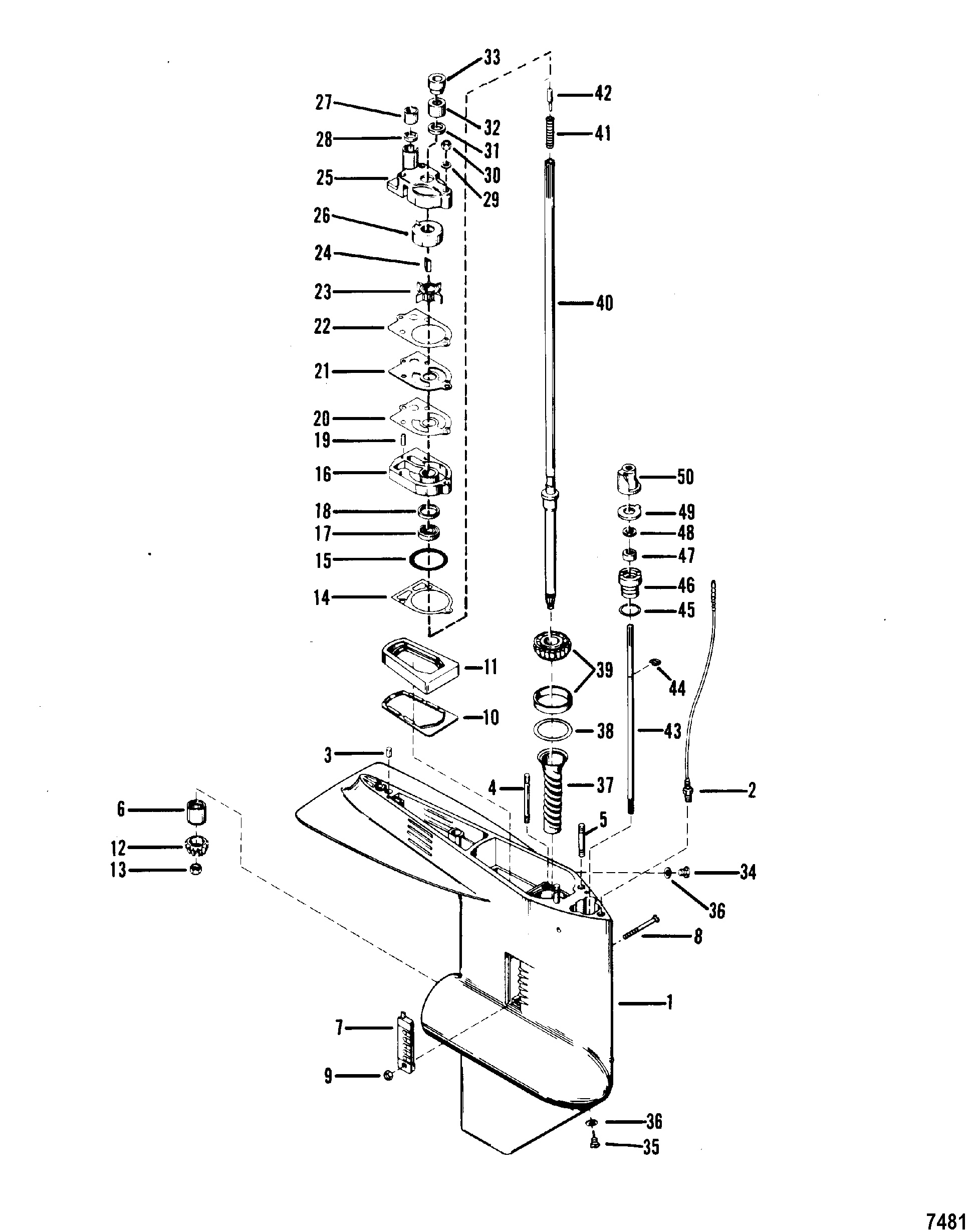 Gear Housing(Driveshaft)
