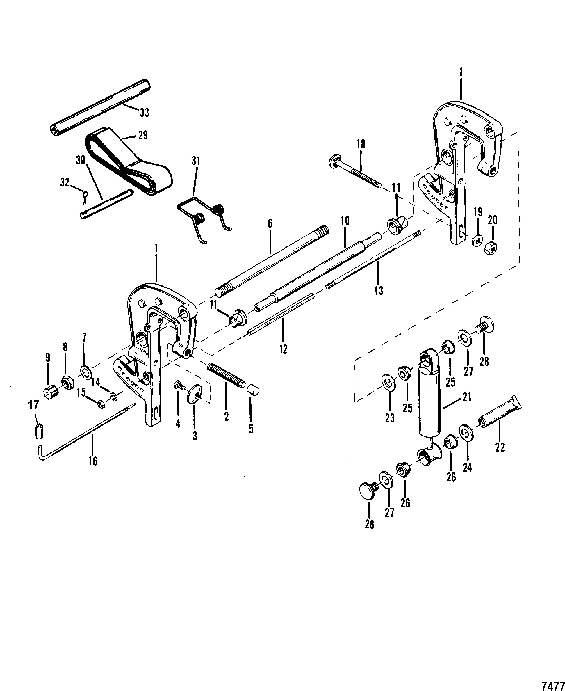 CLAMP BRACKET ASSEMBLY
