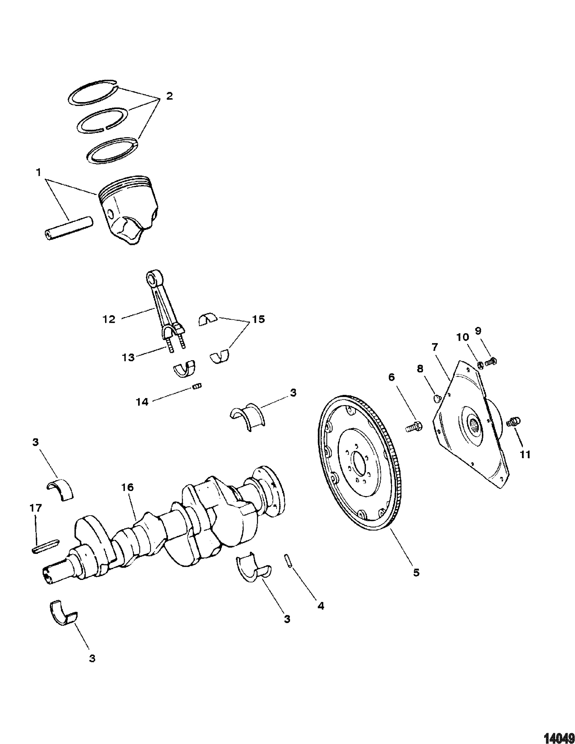 Crankshaft And Pistons