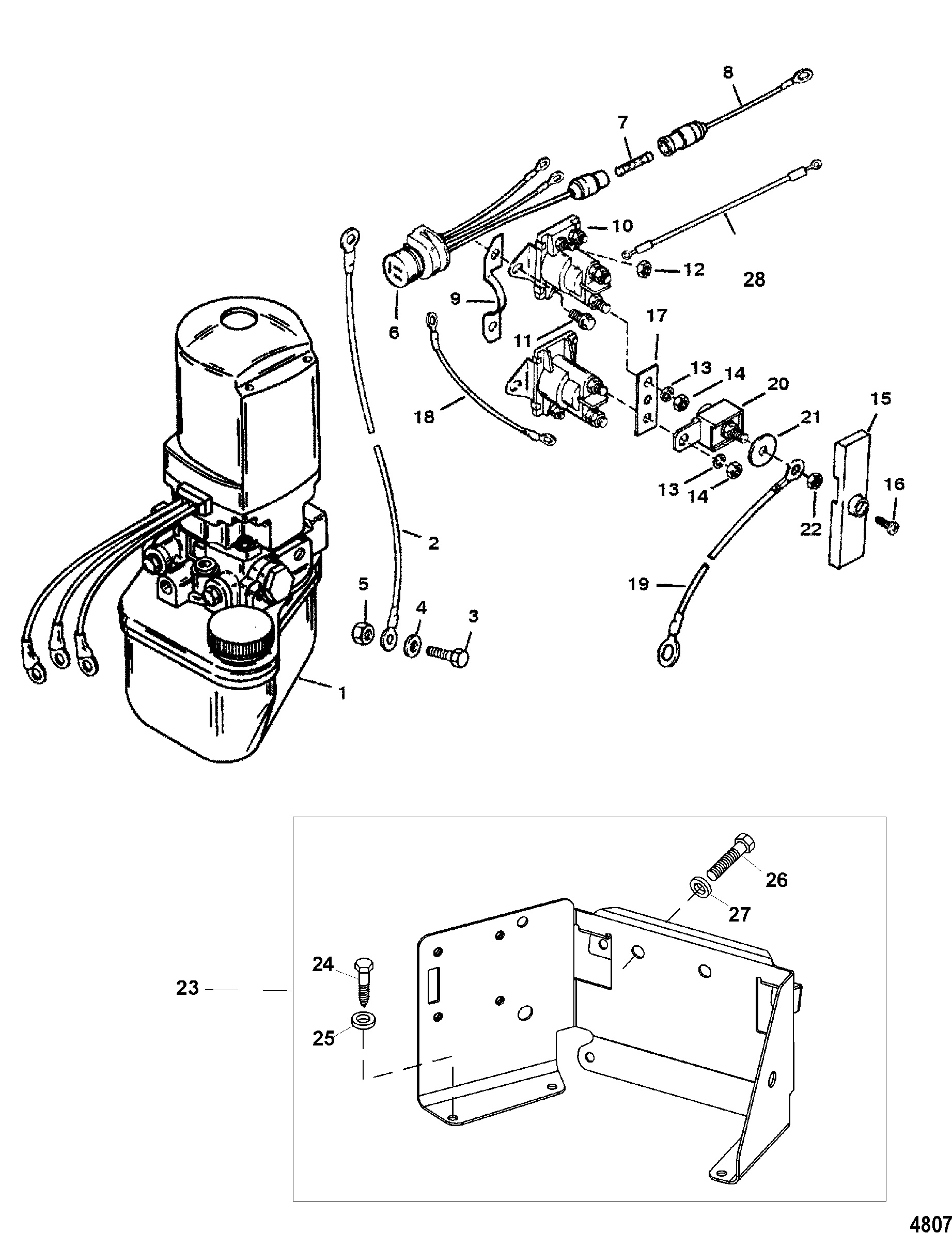 TRIM PUMP ASSEMBLY