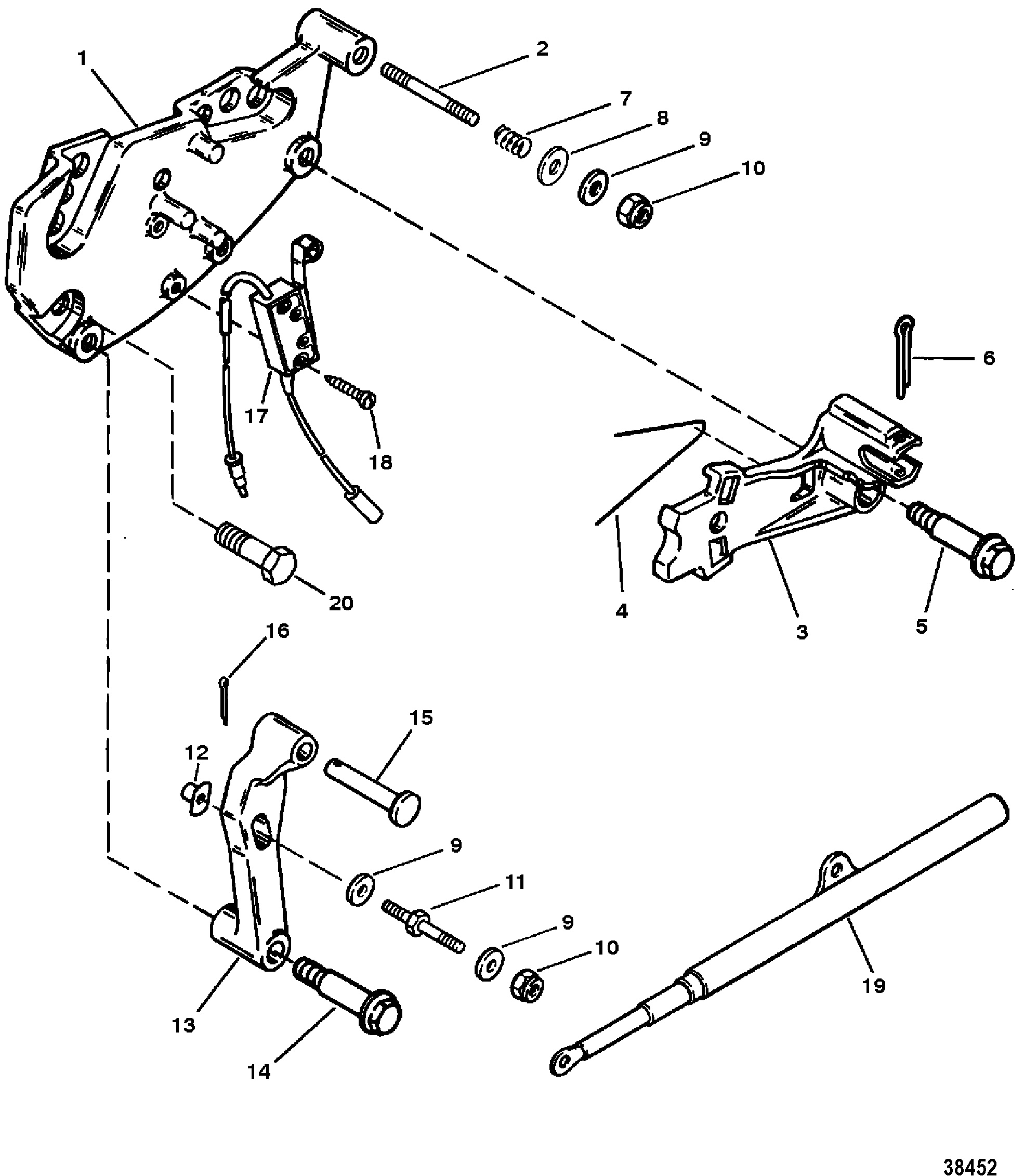 SHIFT BRACKET
