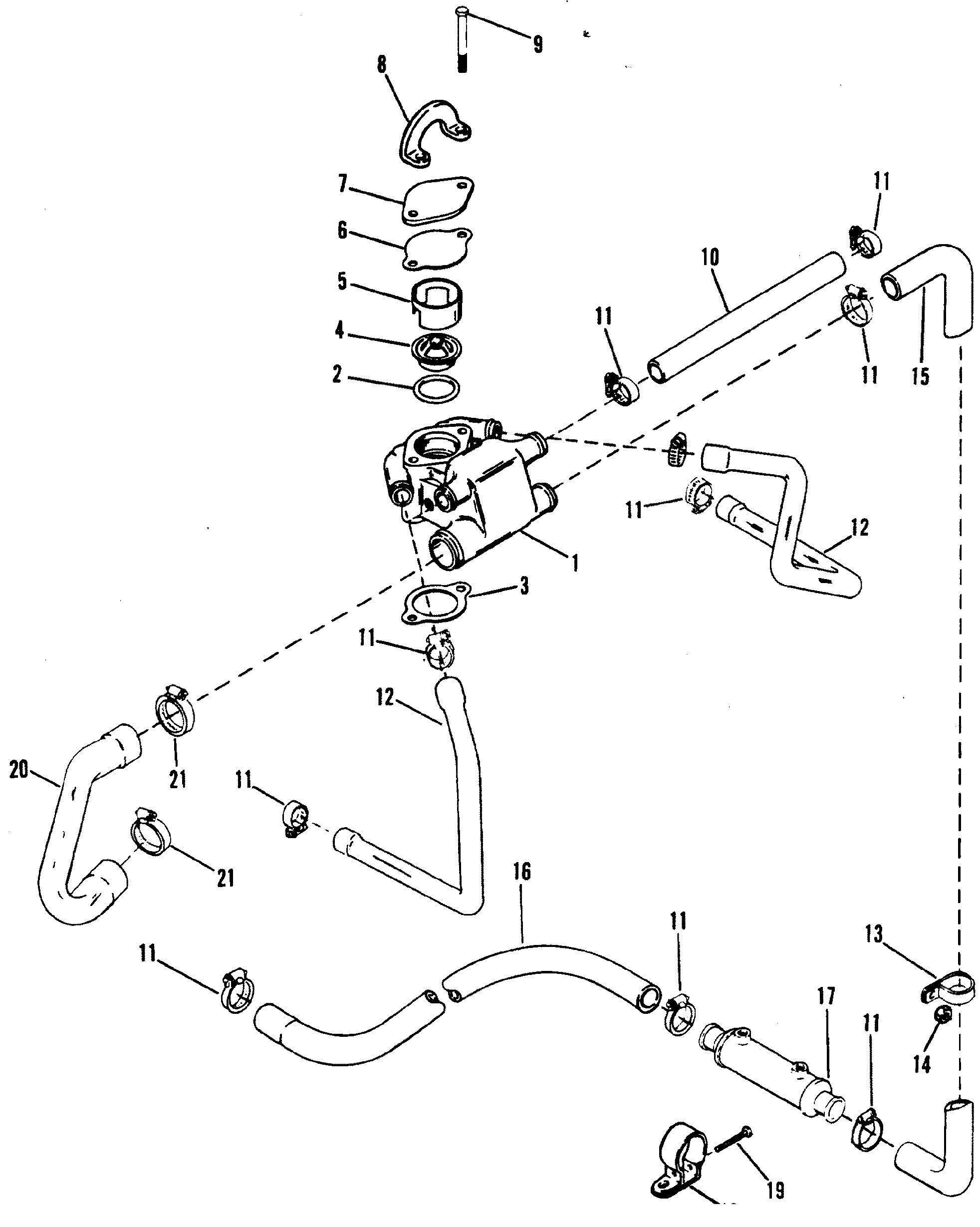 STANDARD COOLING SYSTEM(DESIGN I)