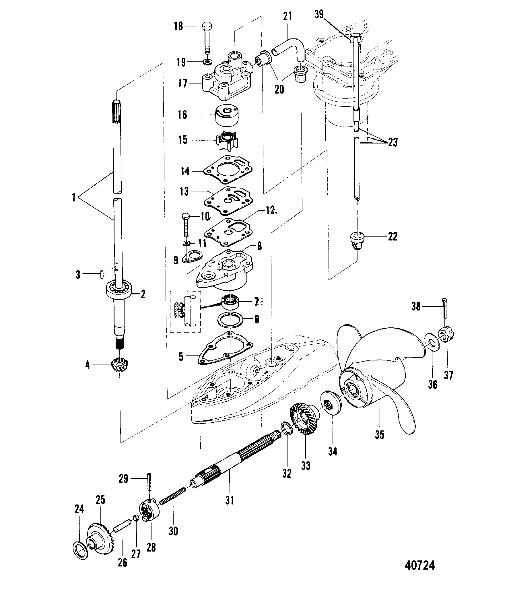GEAR HOUSING COMPONENTS
