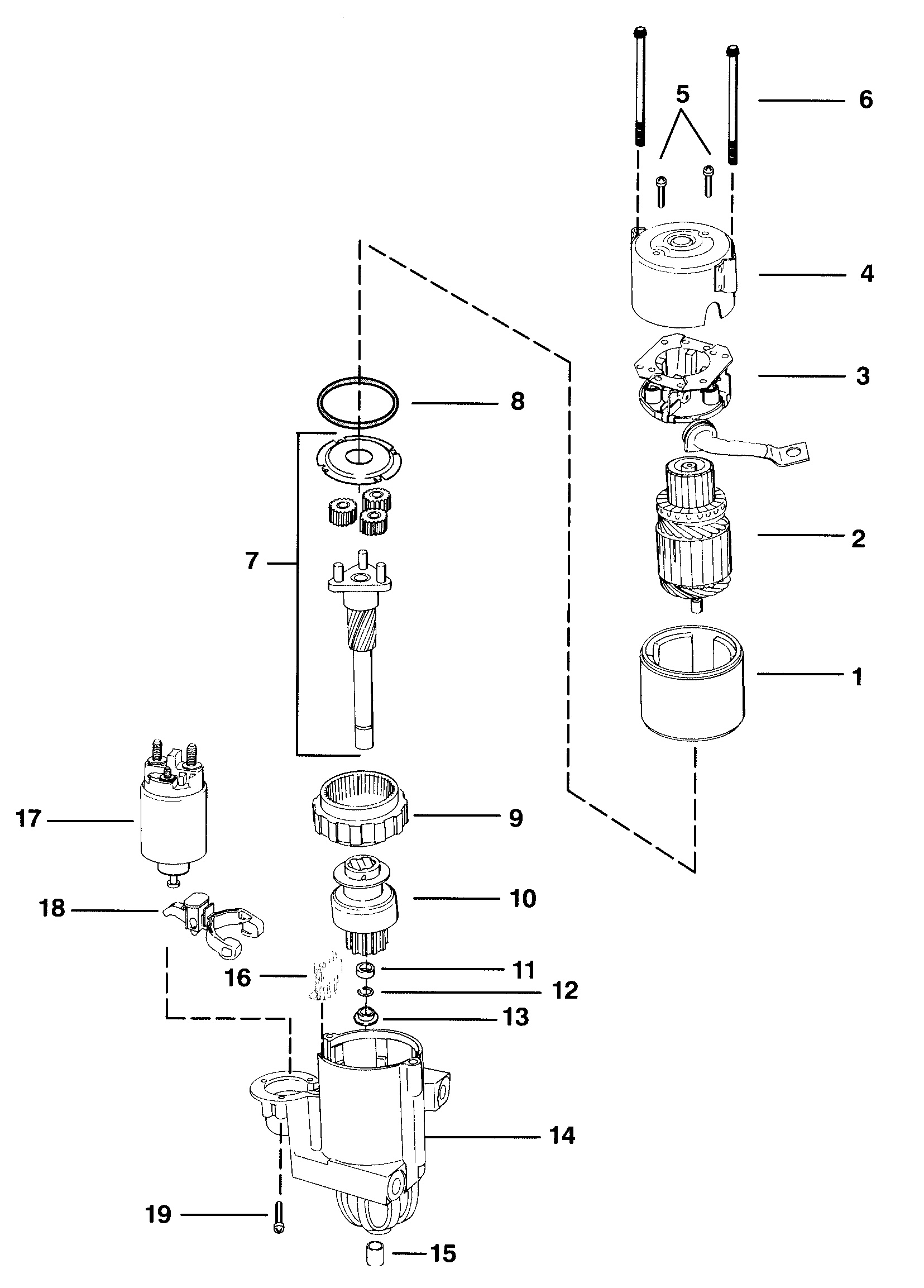 MOTOR DE ARRANQUE (PG260)