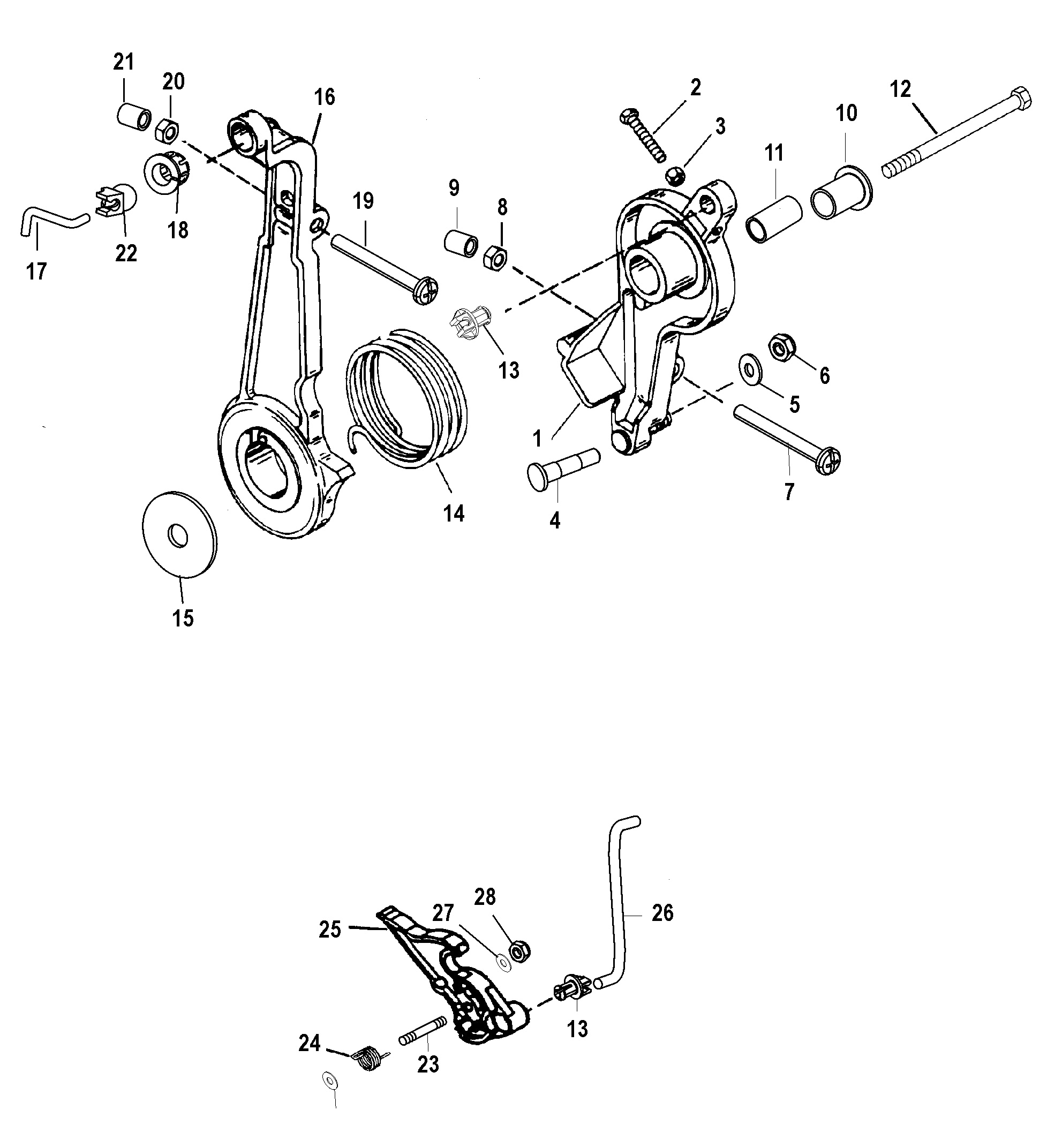 Throttle Lever and Linkage