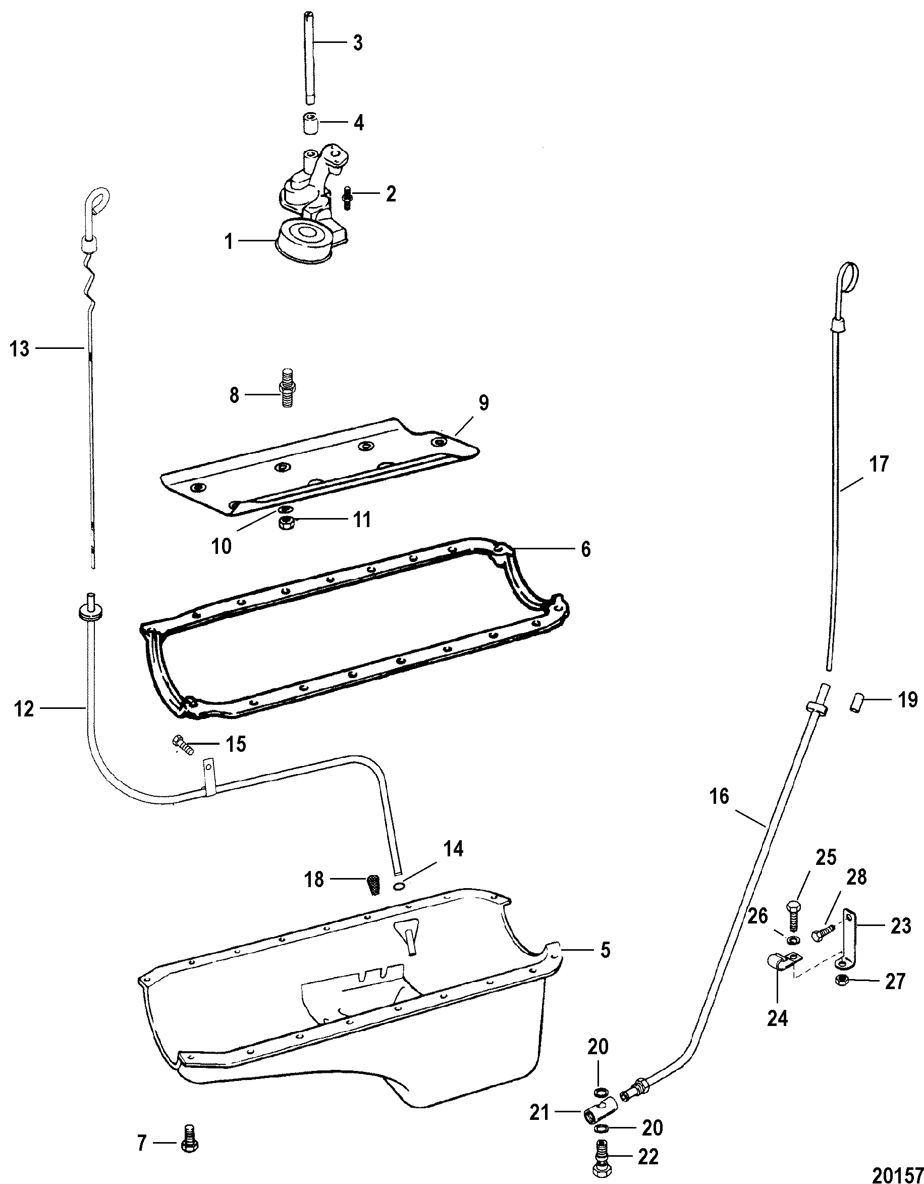 Oil Pan and Oil Pump