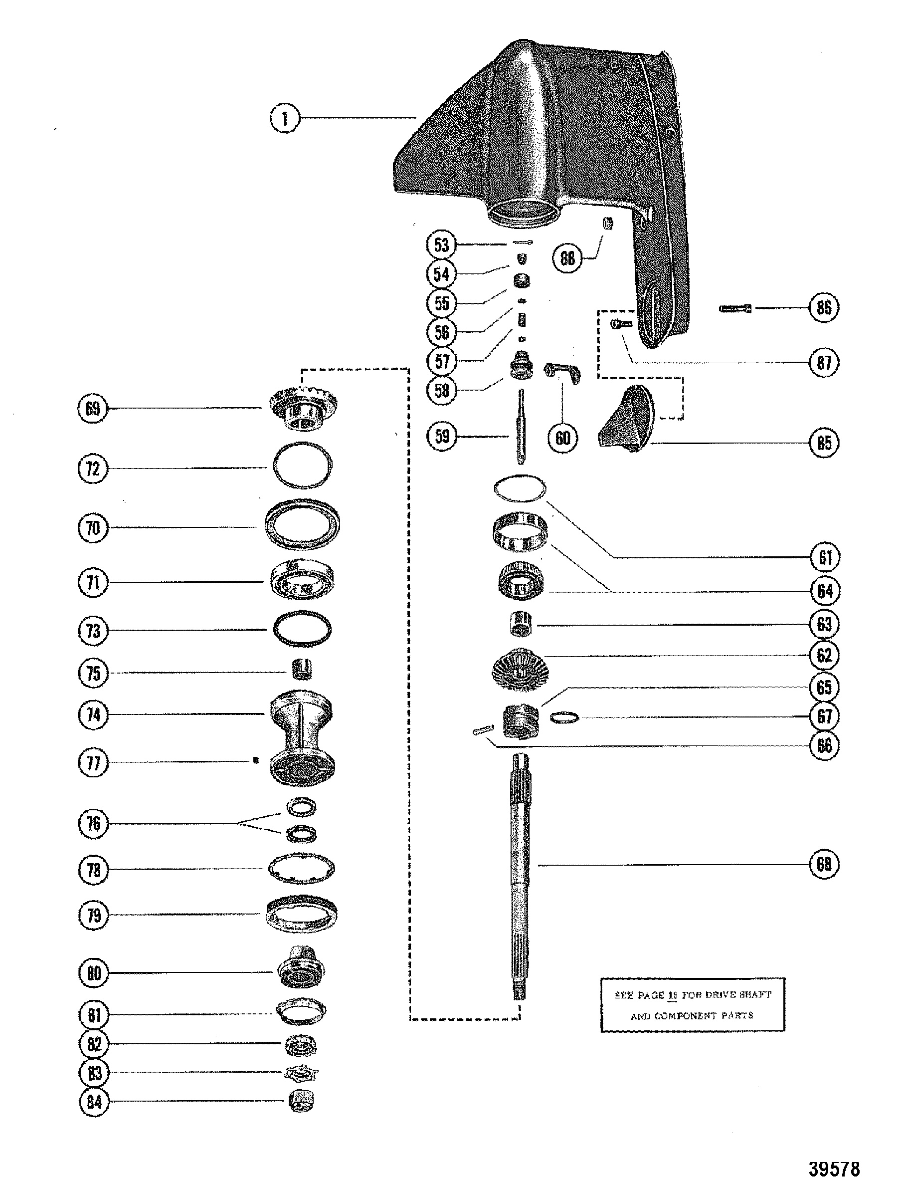 GEAR HOUSING ASSEMBLY