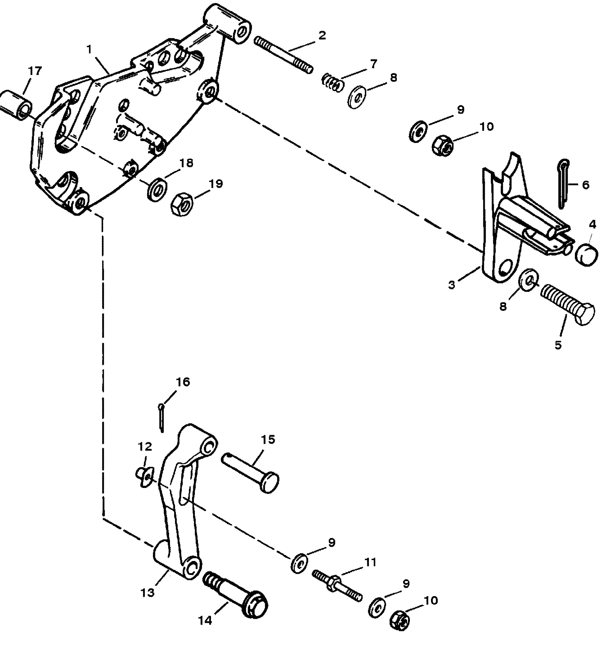 SHIFT BRACKET