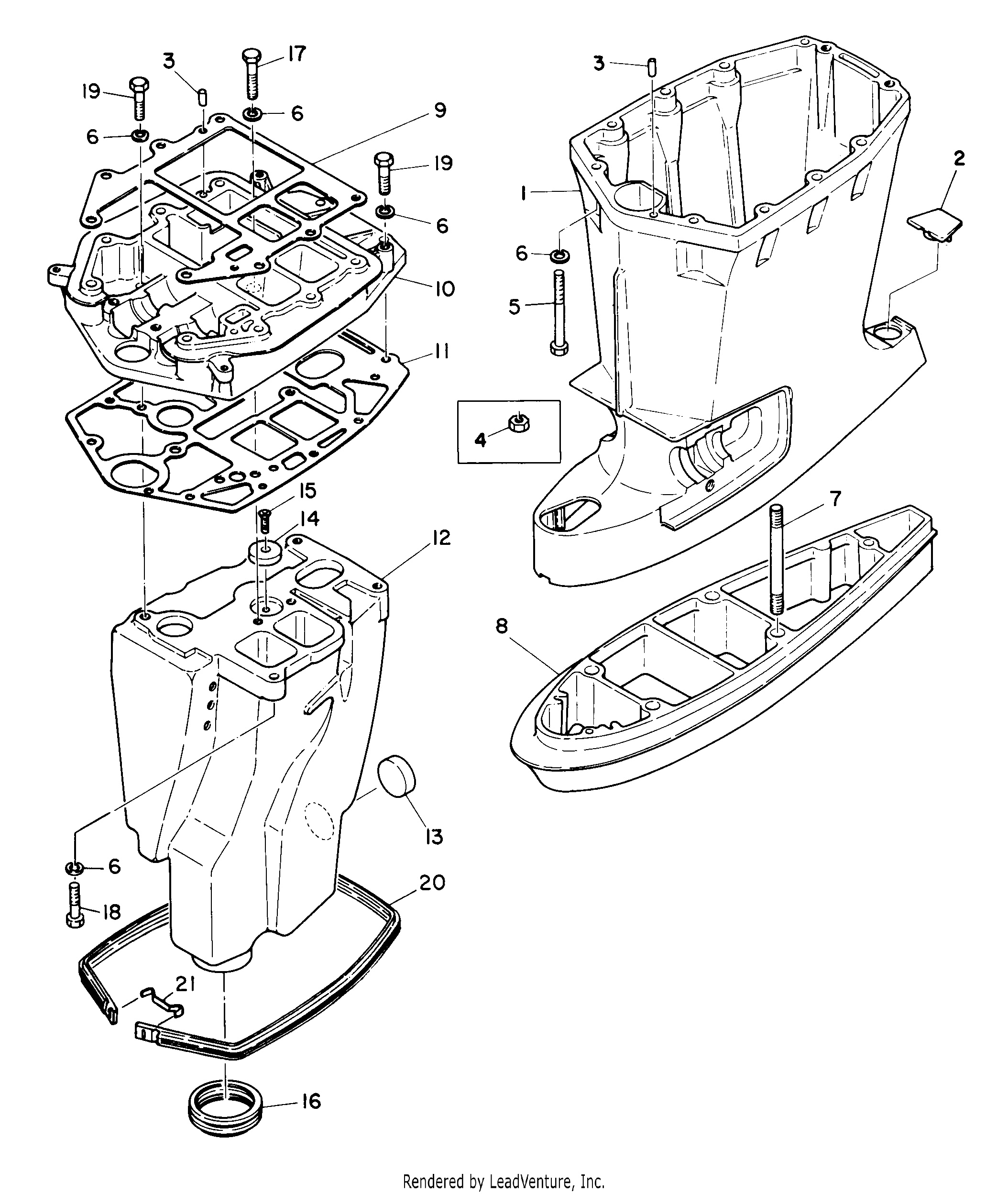 DRIVESHAFT HOUSING