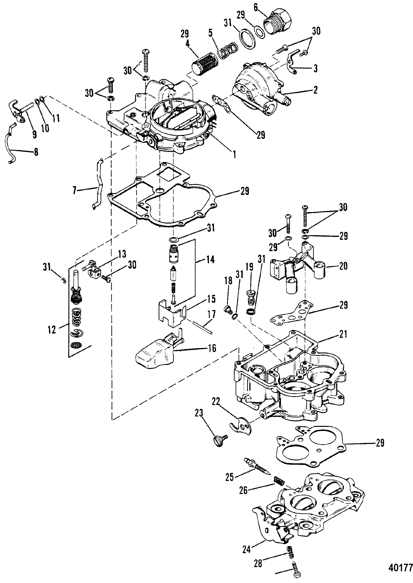 CARBURETOR(MERCARB)