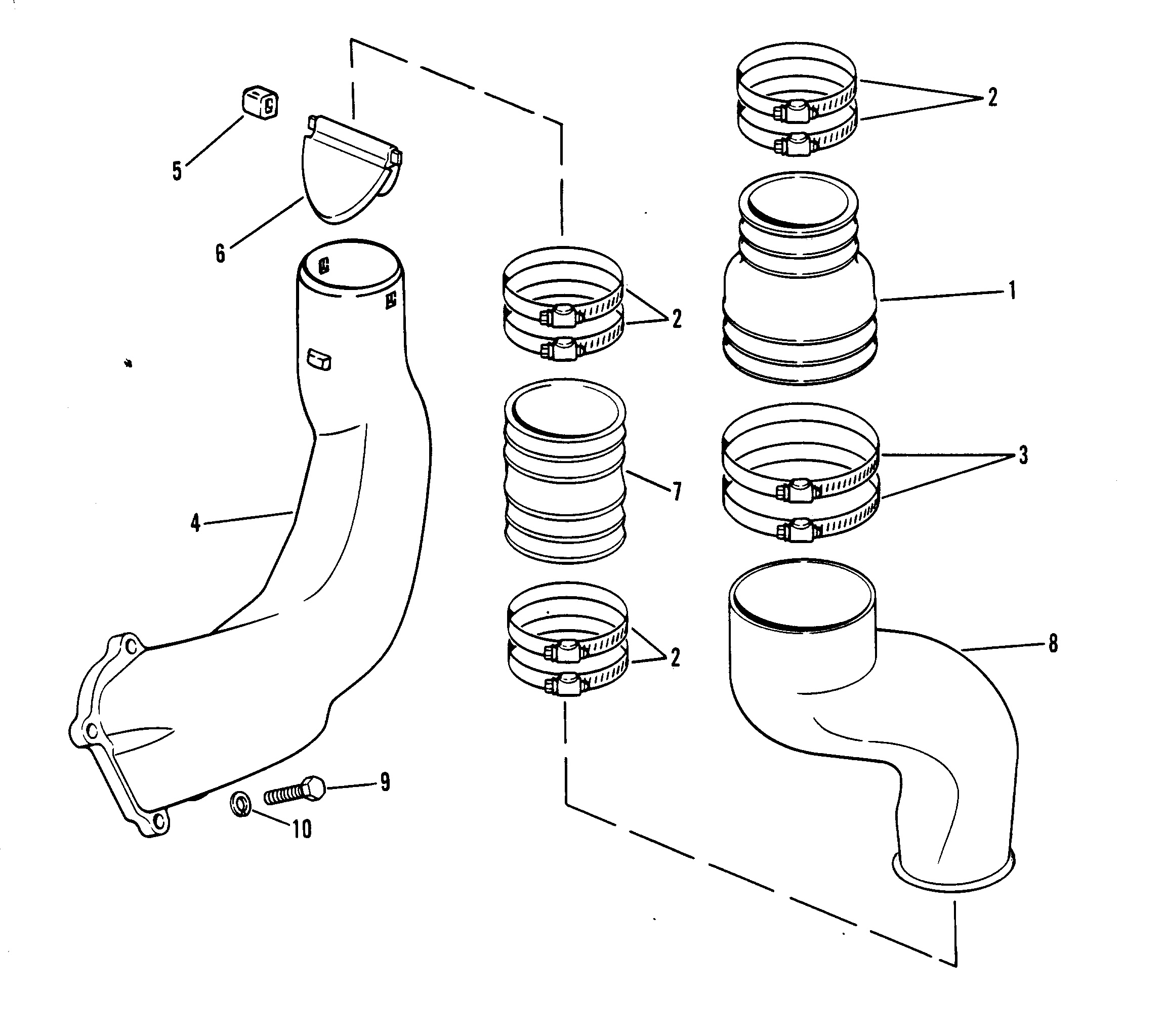 COUDE D'ÉCHAPPEMENT (M0035-W9)