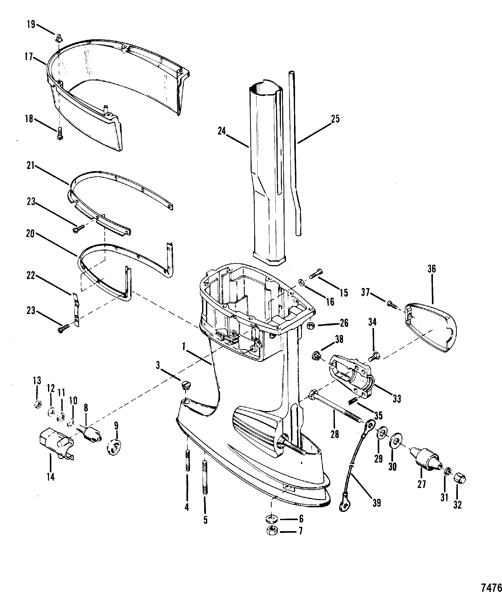 Driveshaft Housing Assembly