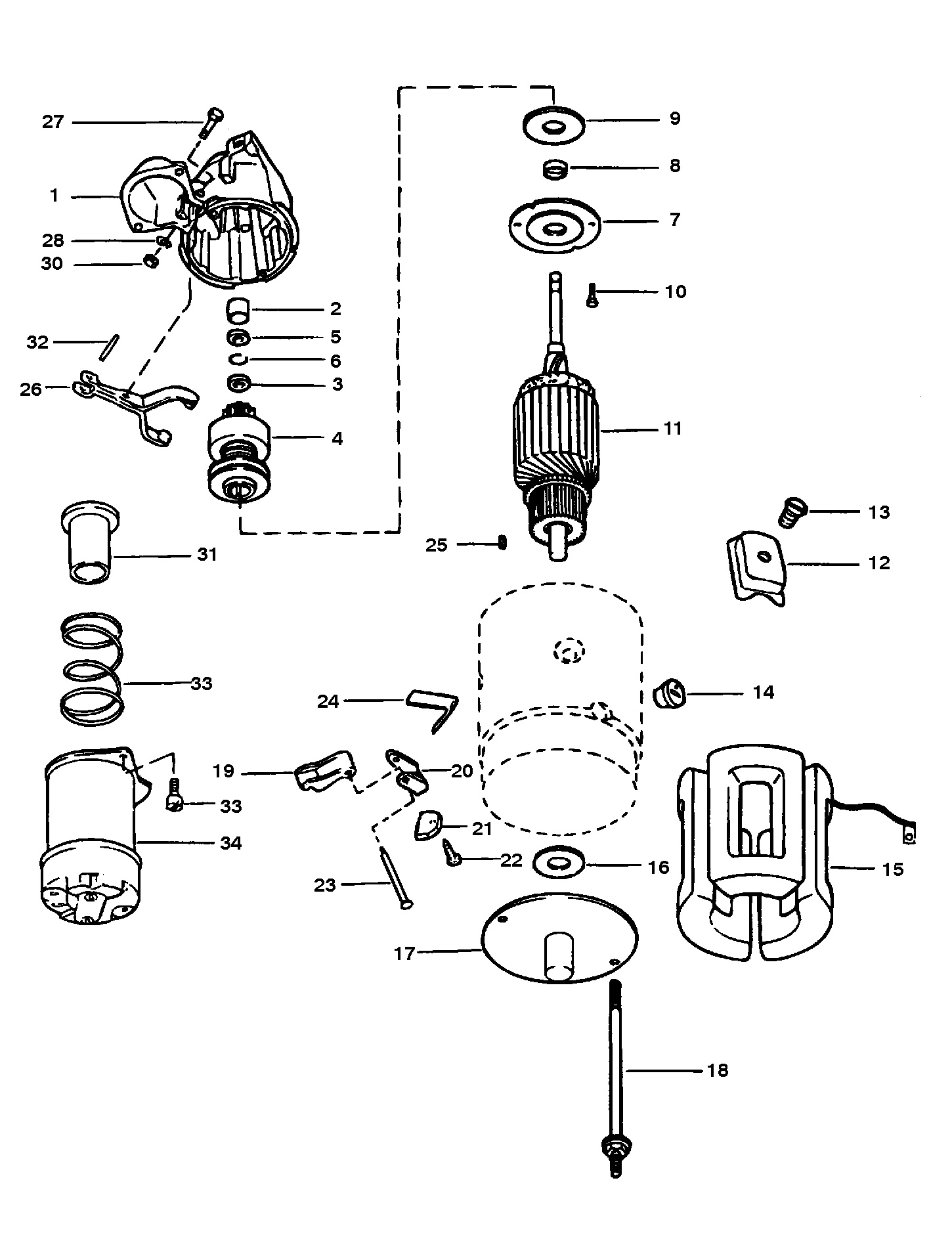 STARTER ASSEMBLY (50-17251A3)