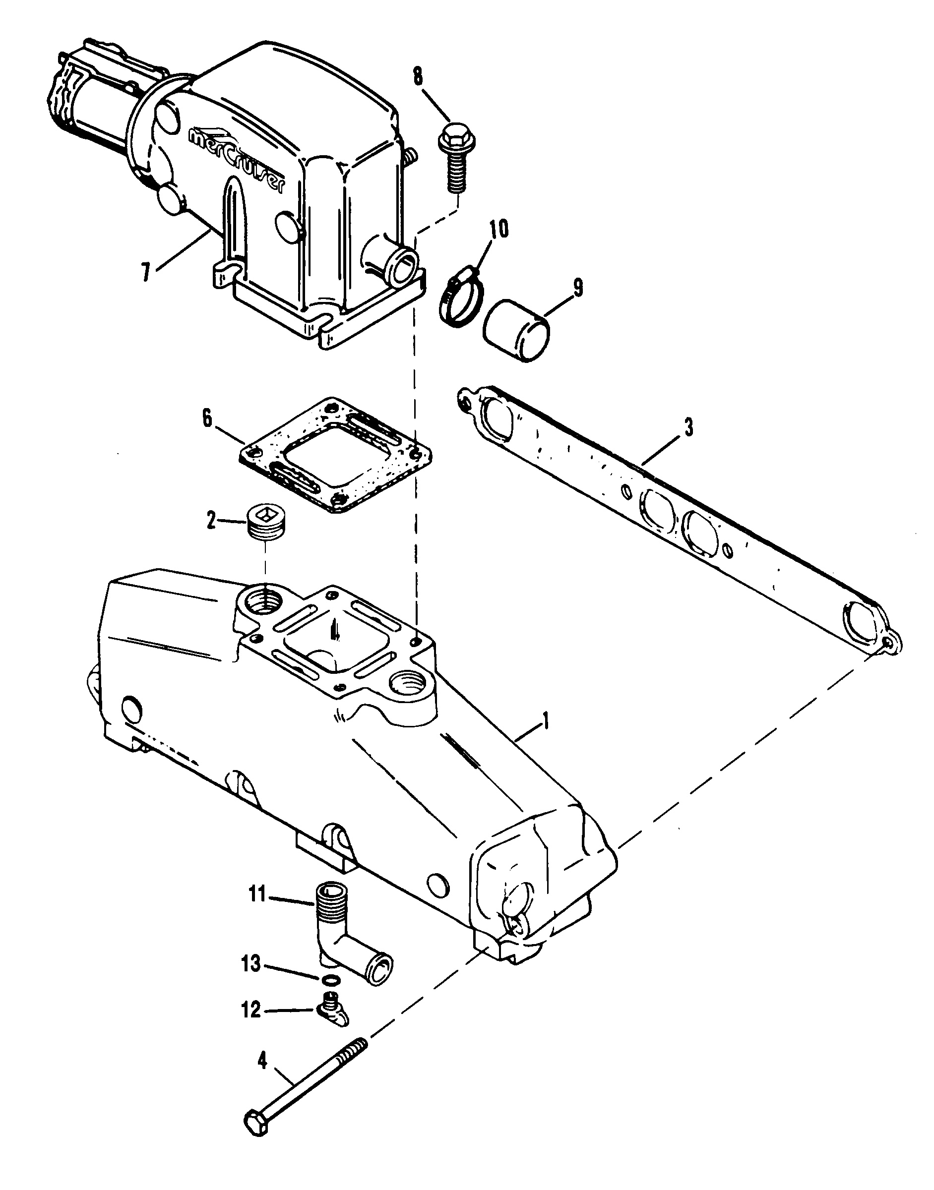EXHAUST MANIFOLD AND EXHAUST ELBOW