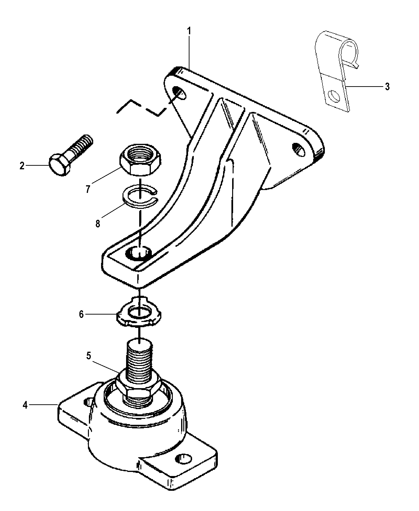 ENGINE MOUNTING