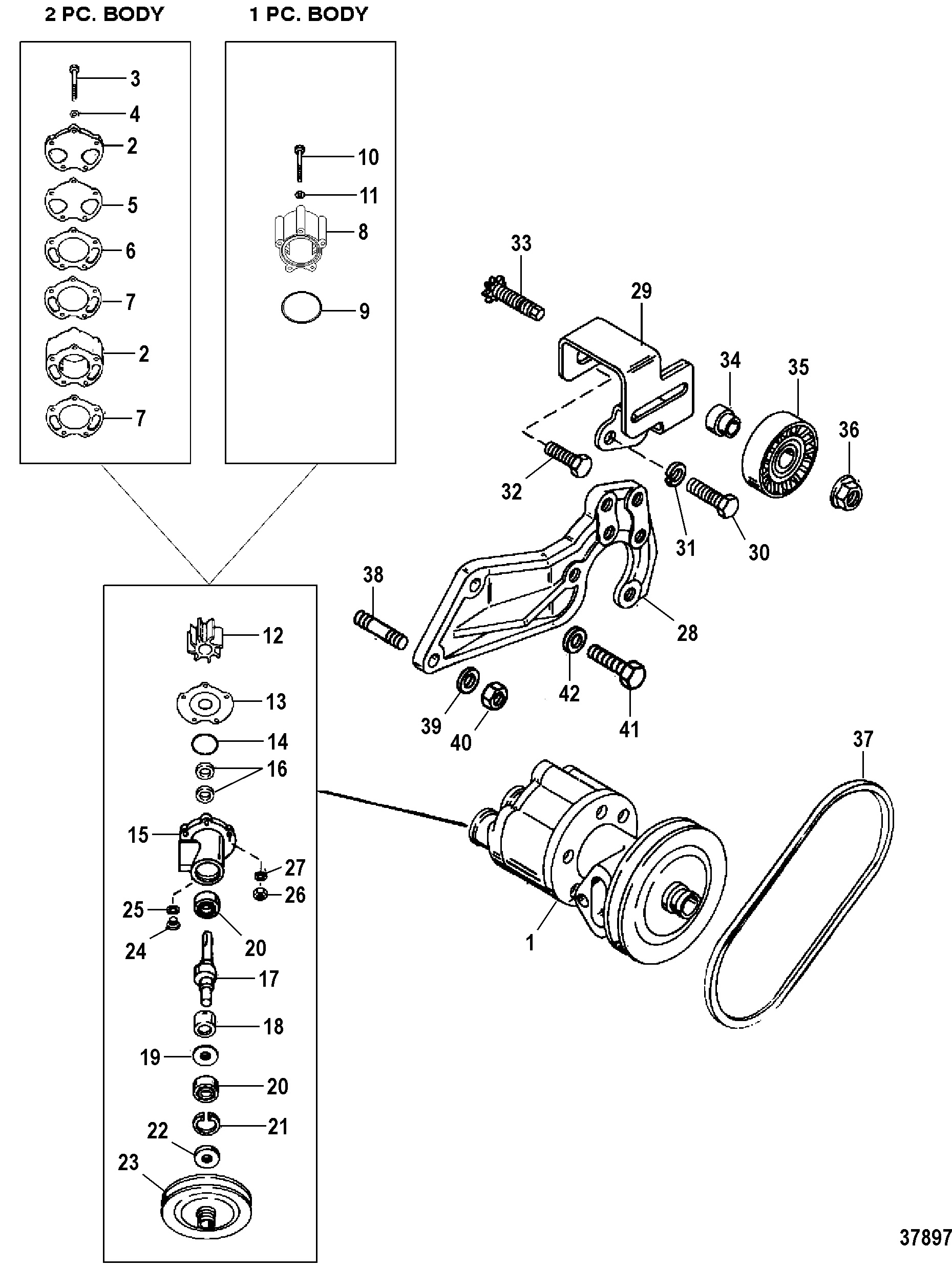 SEA WATER PUMP