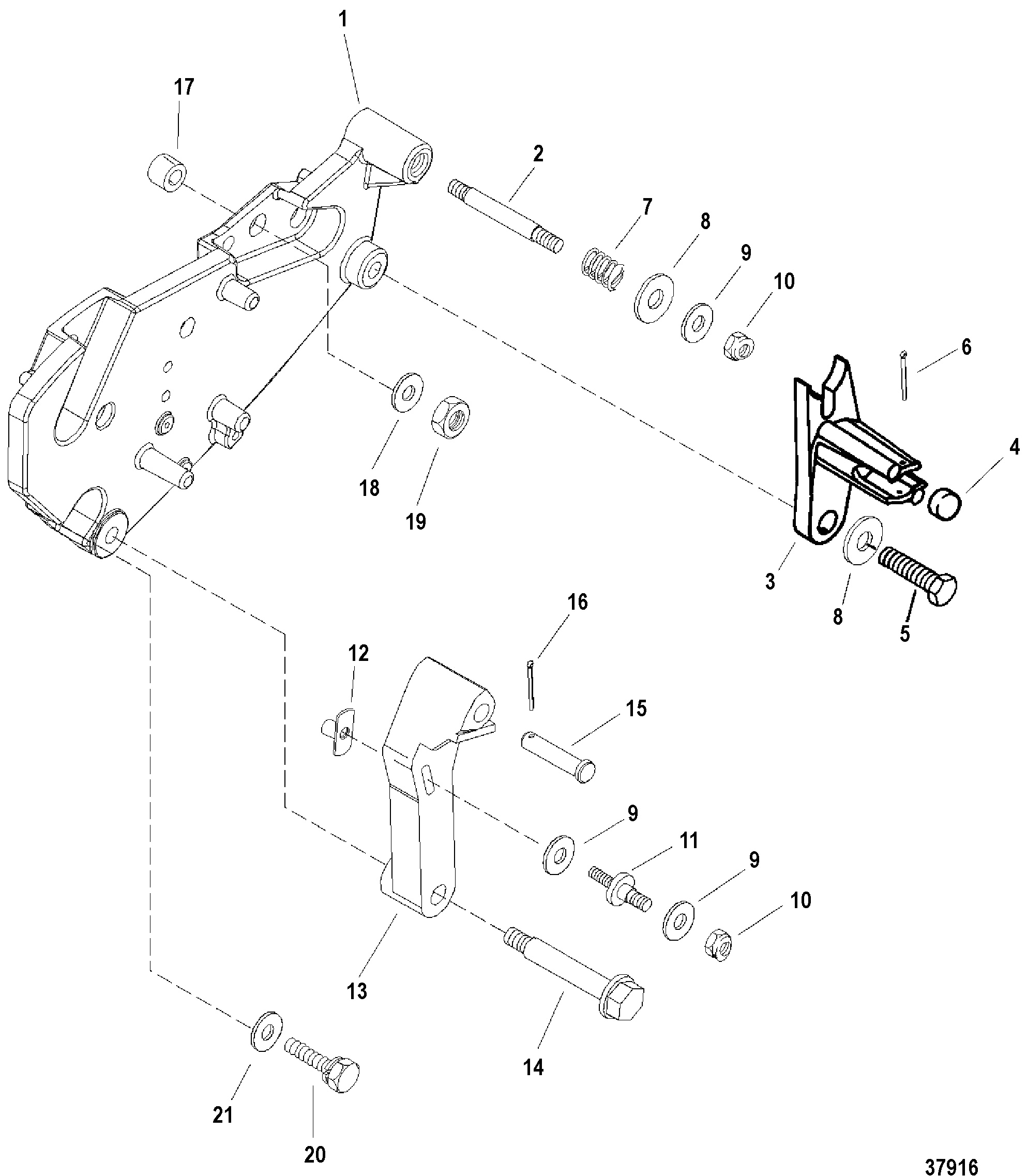 SHIFT BRACKET