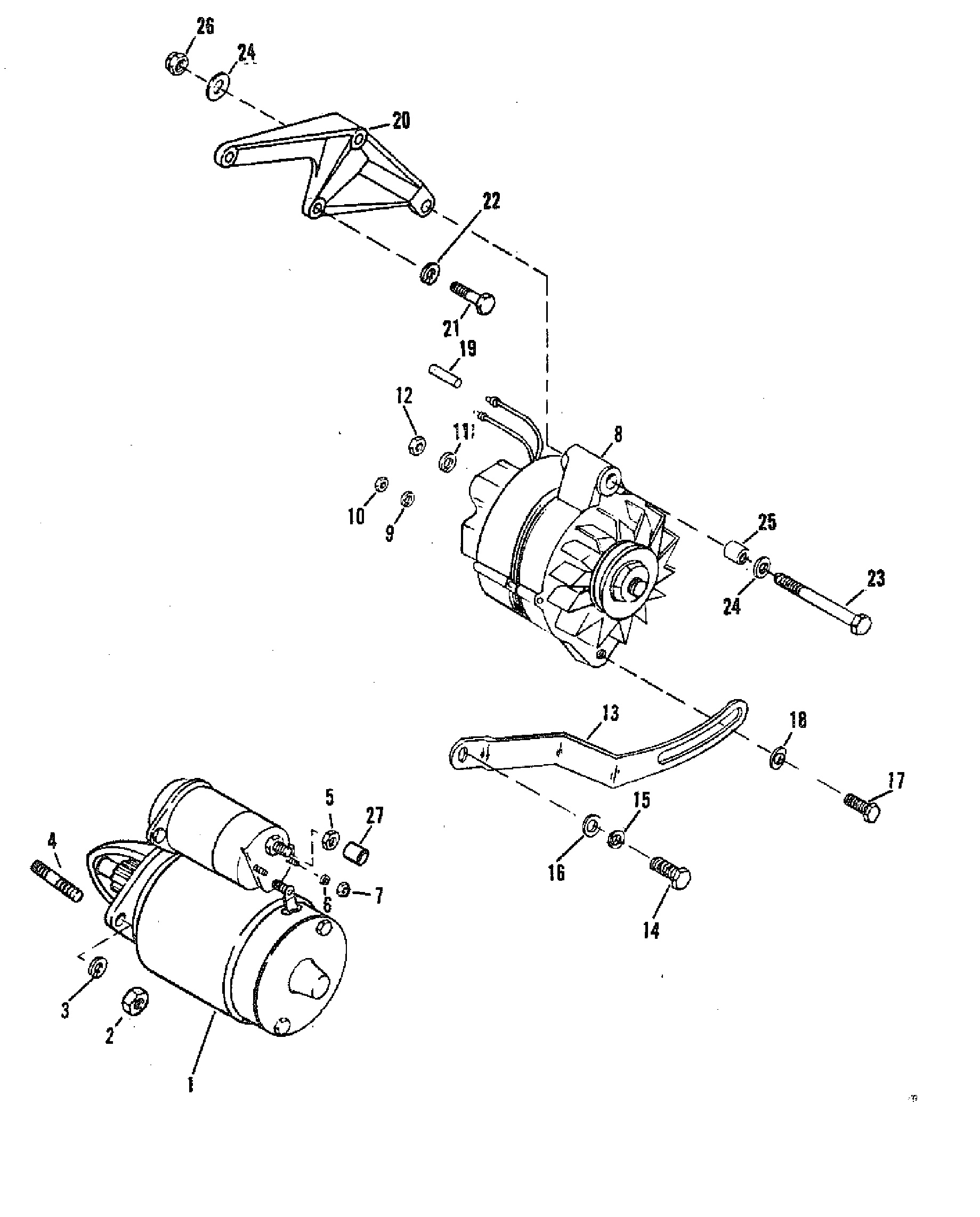 Starter Motor and Alternator