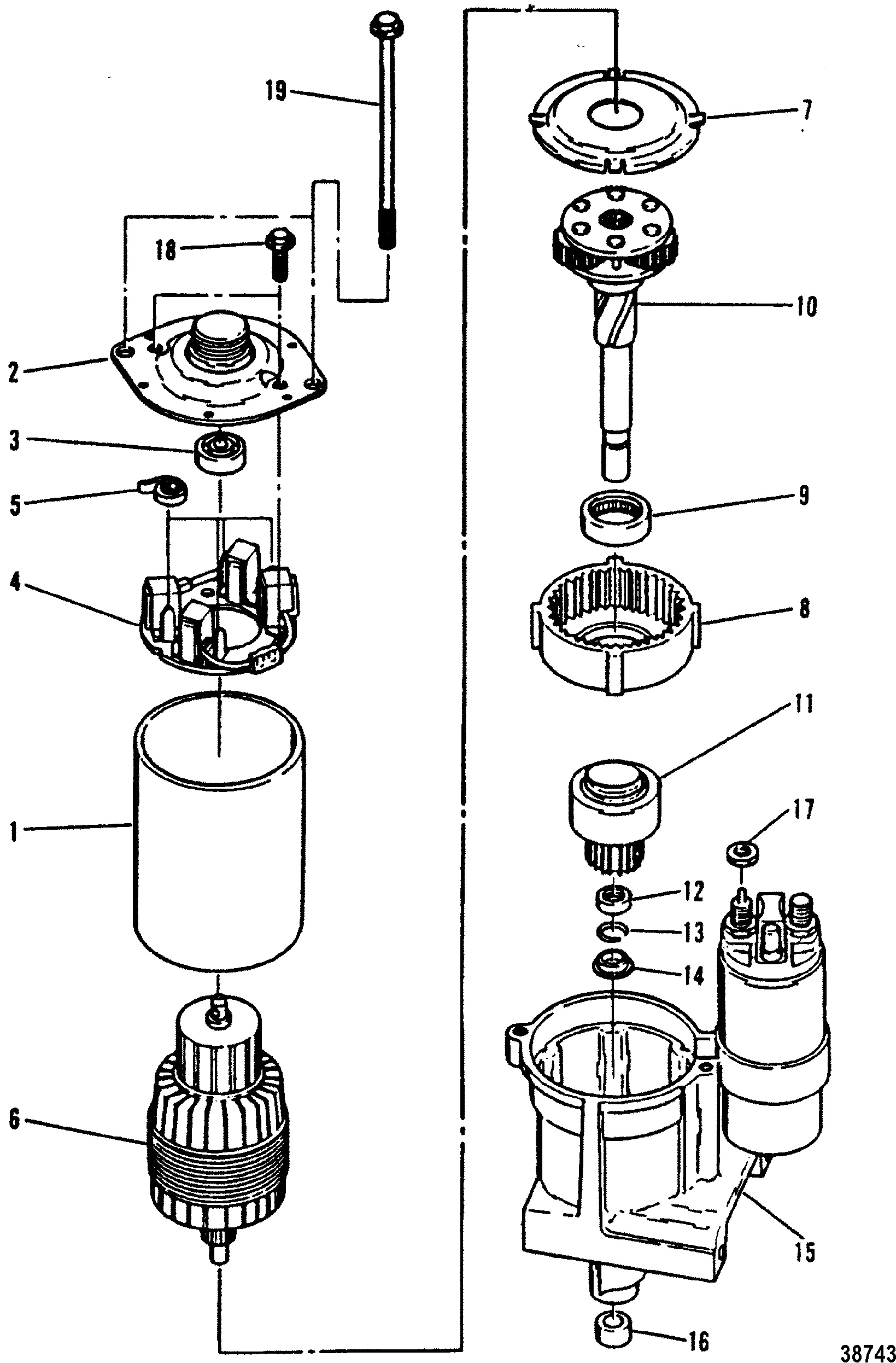 DEMARREUR, 3-1 4 DIAMÈTRE EMBOUT