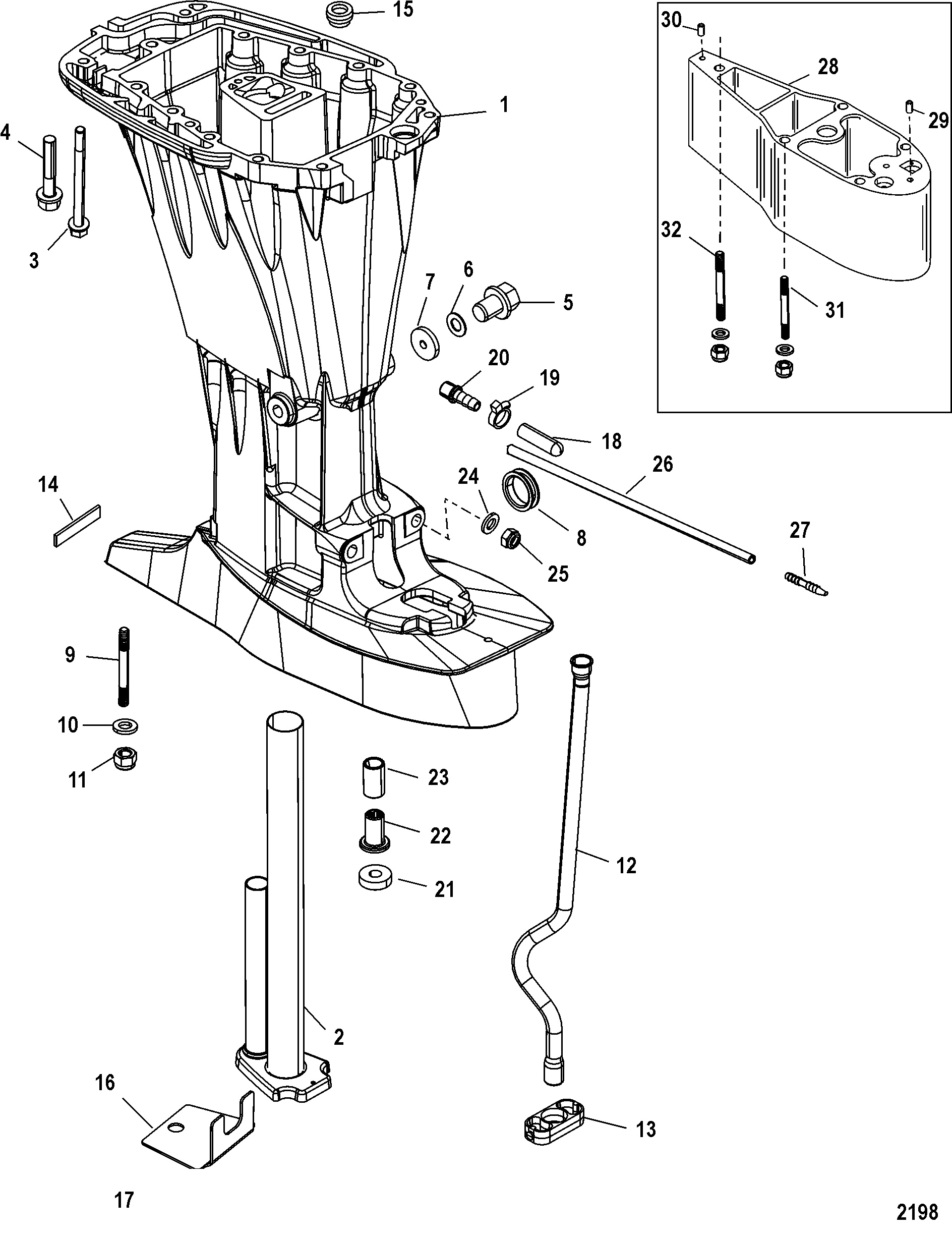Driveshaft Housing