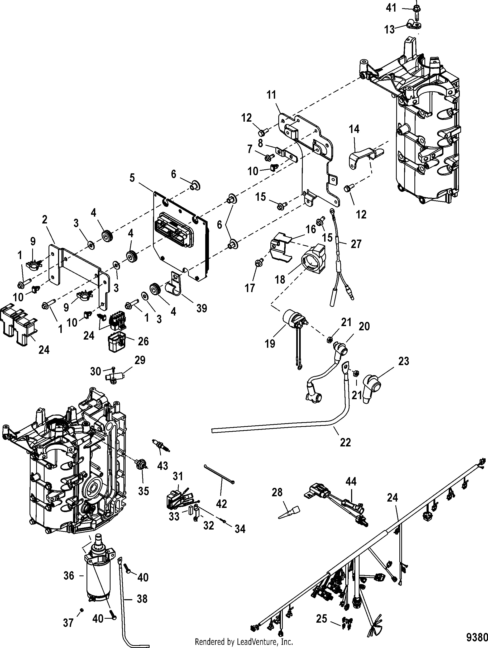 Electrical Components(USA-1B227000 Bel-0P401000 and Up)