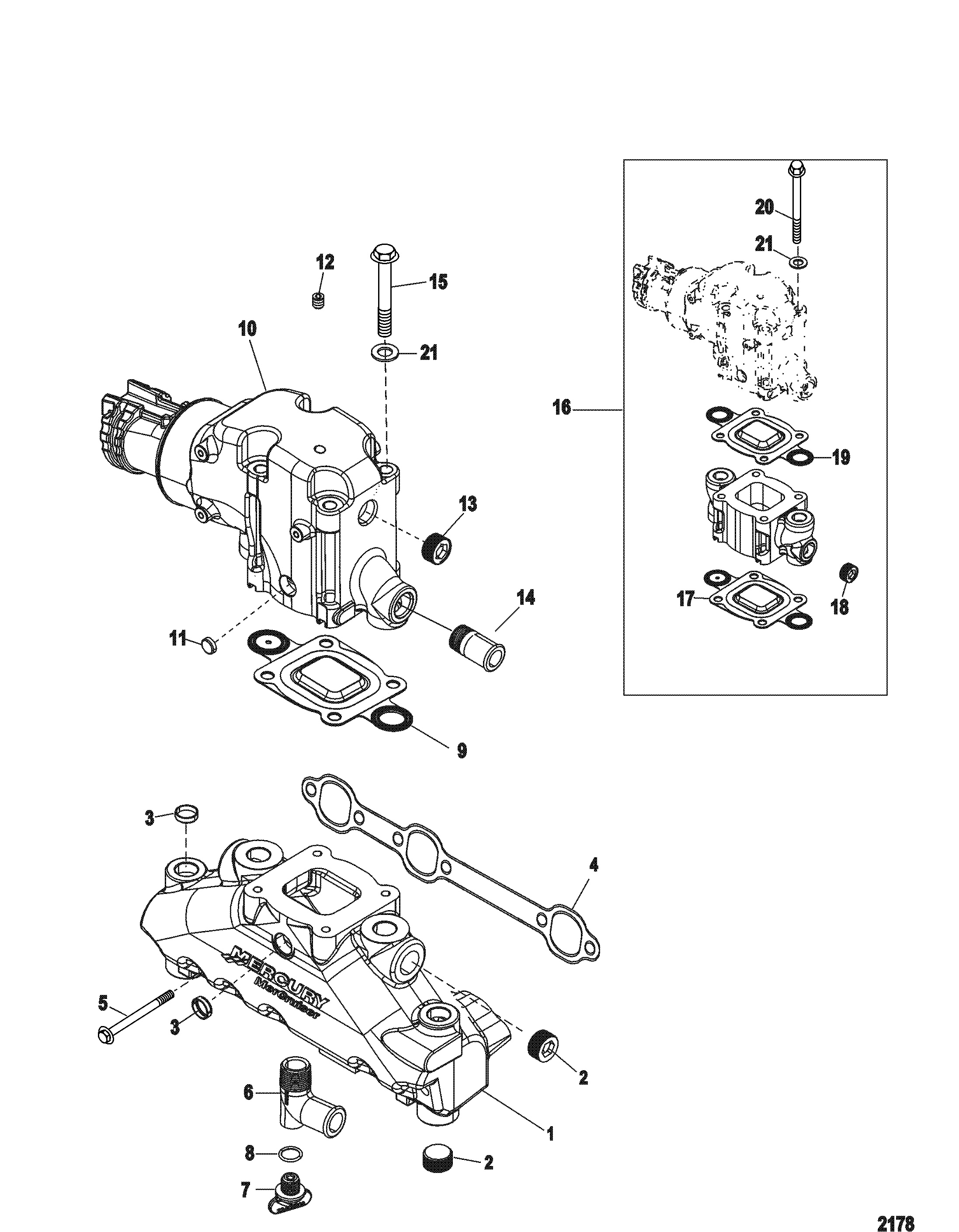 Exhaust Manifold and Elbow