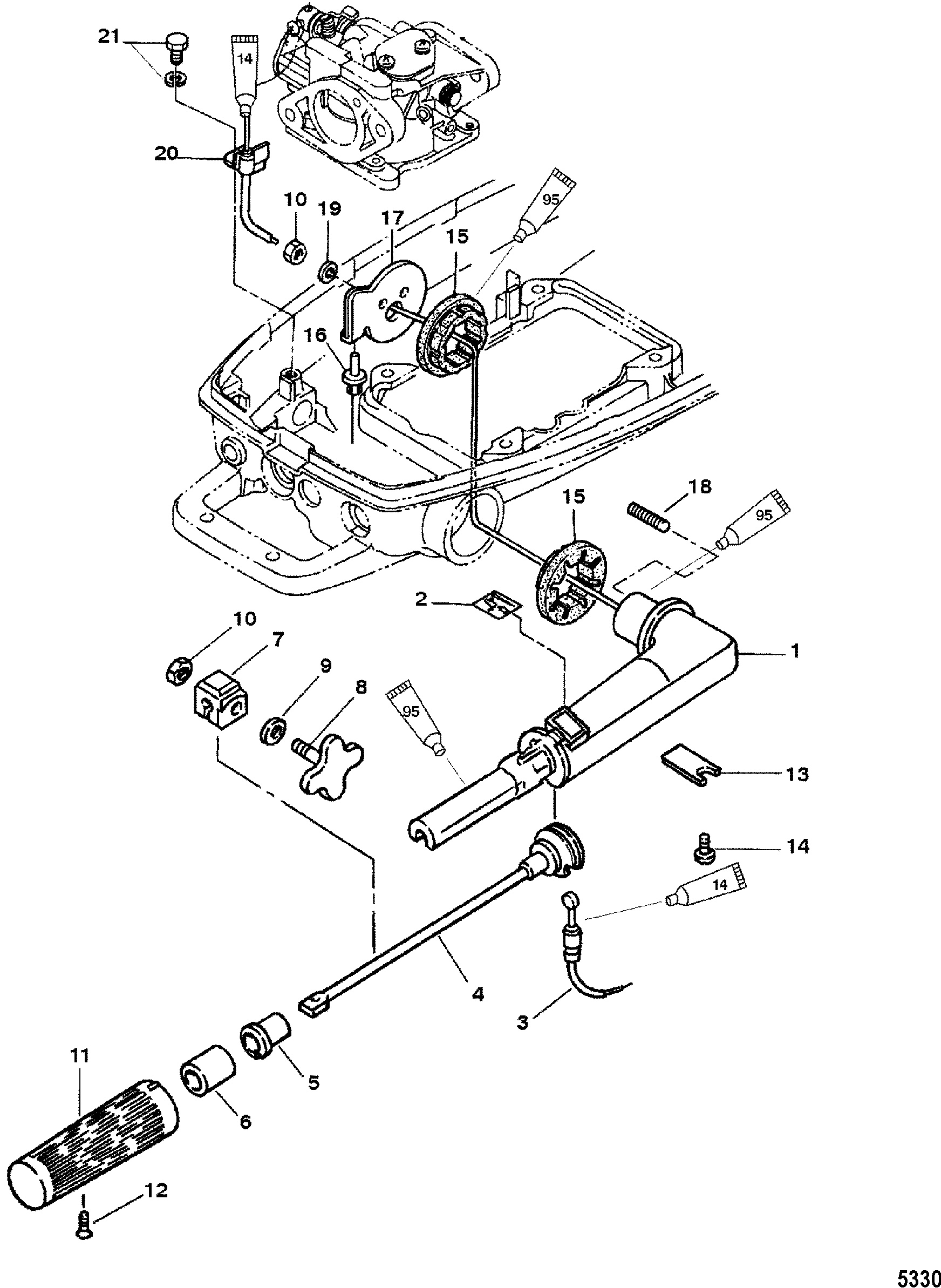 Componenti dell'acceleratore