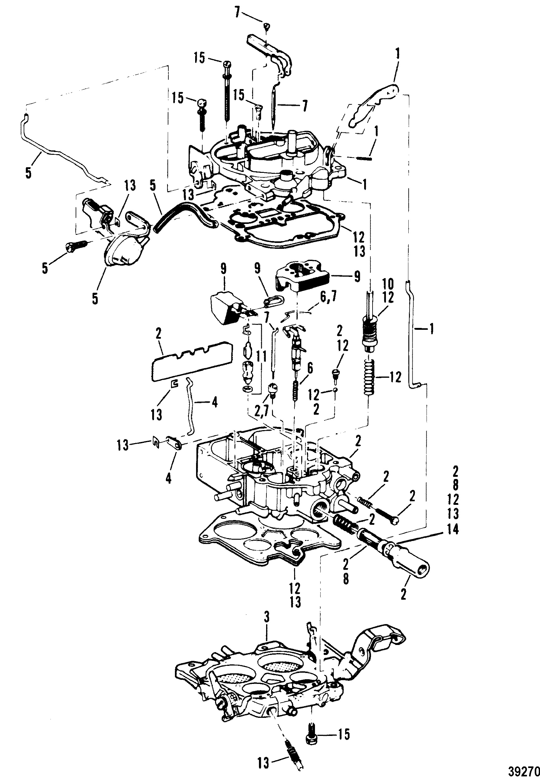 CARBURADOR(ROCHESTER)(205 - 4.3L LX)