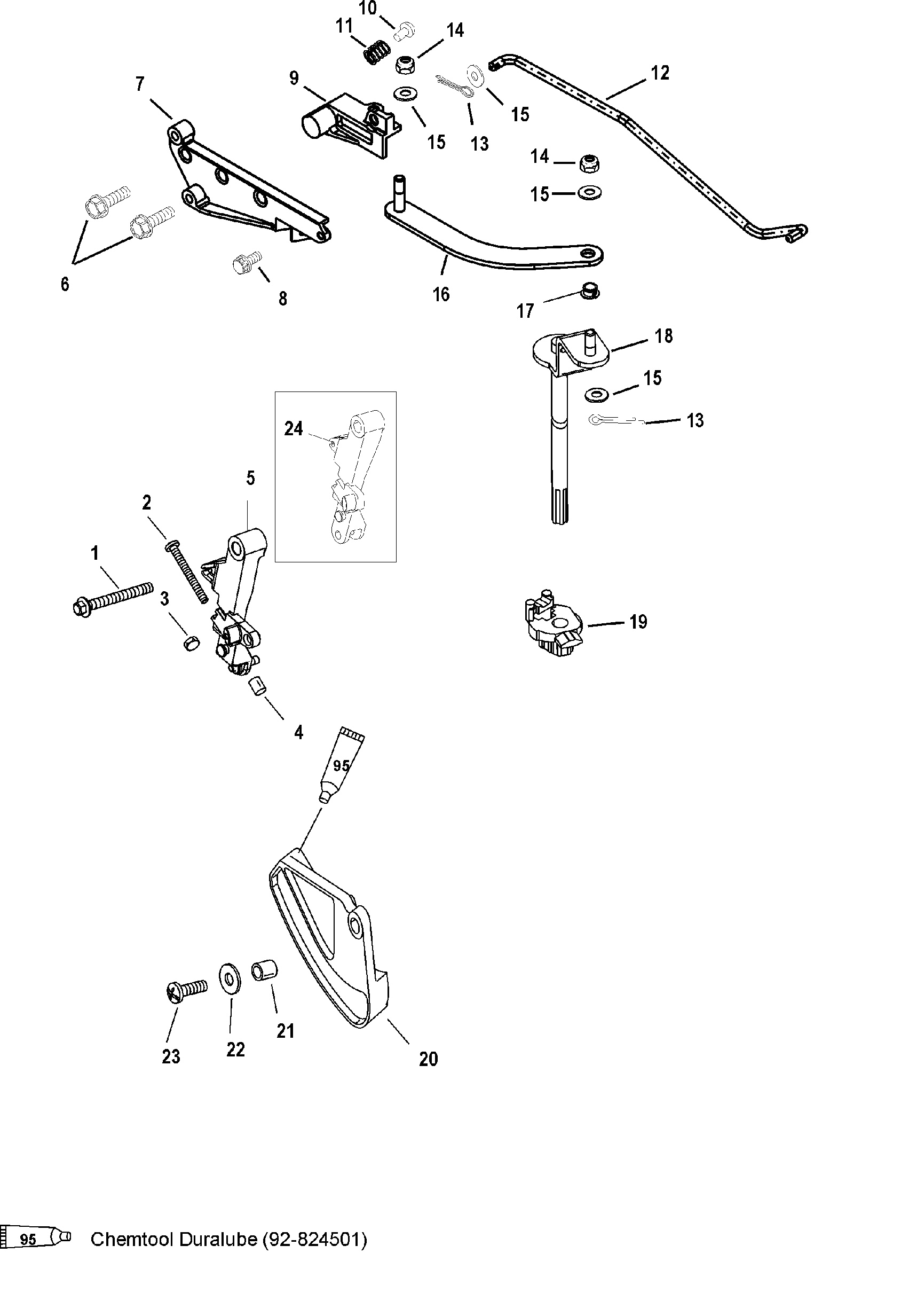 Linkage(Manual Bigfoot-0G960500 and Up)