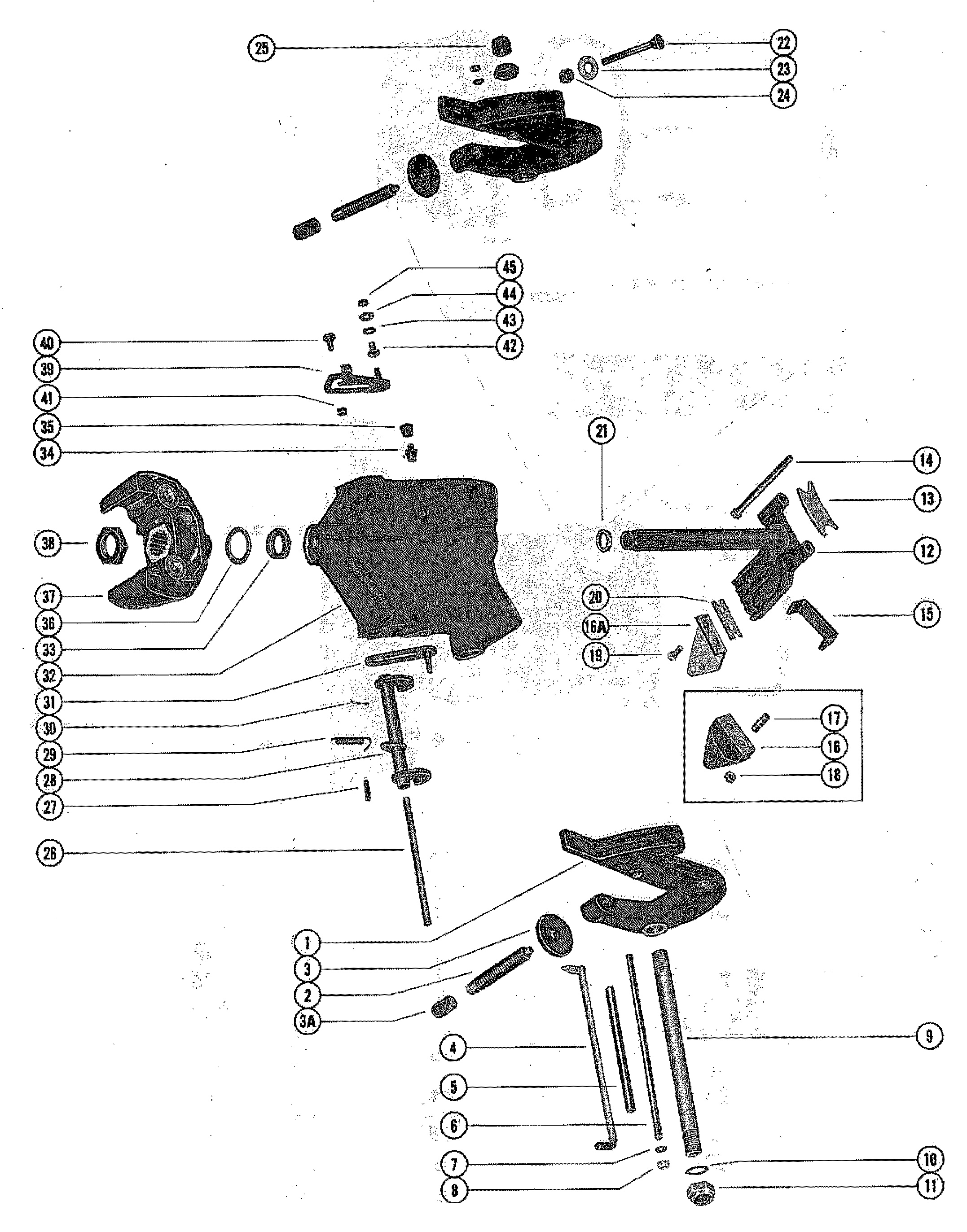 CLAMP AND SWIVEL BRACKET ASSEMBLY