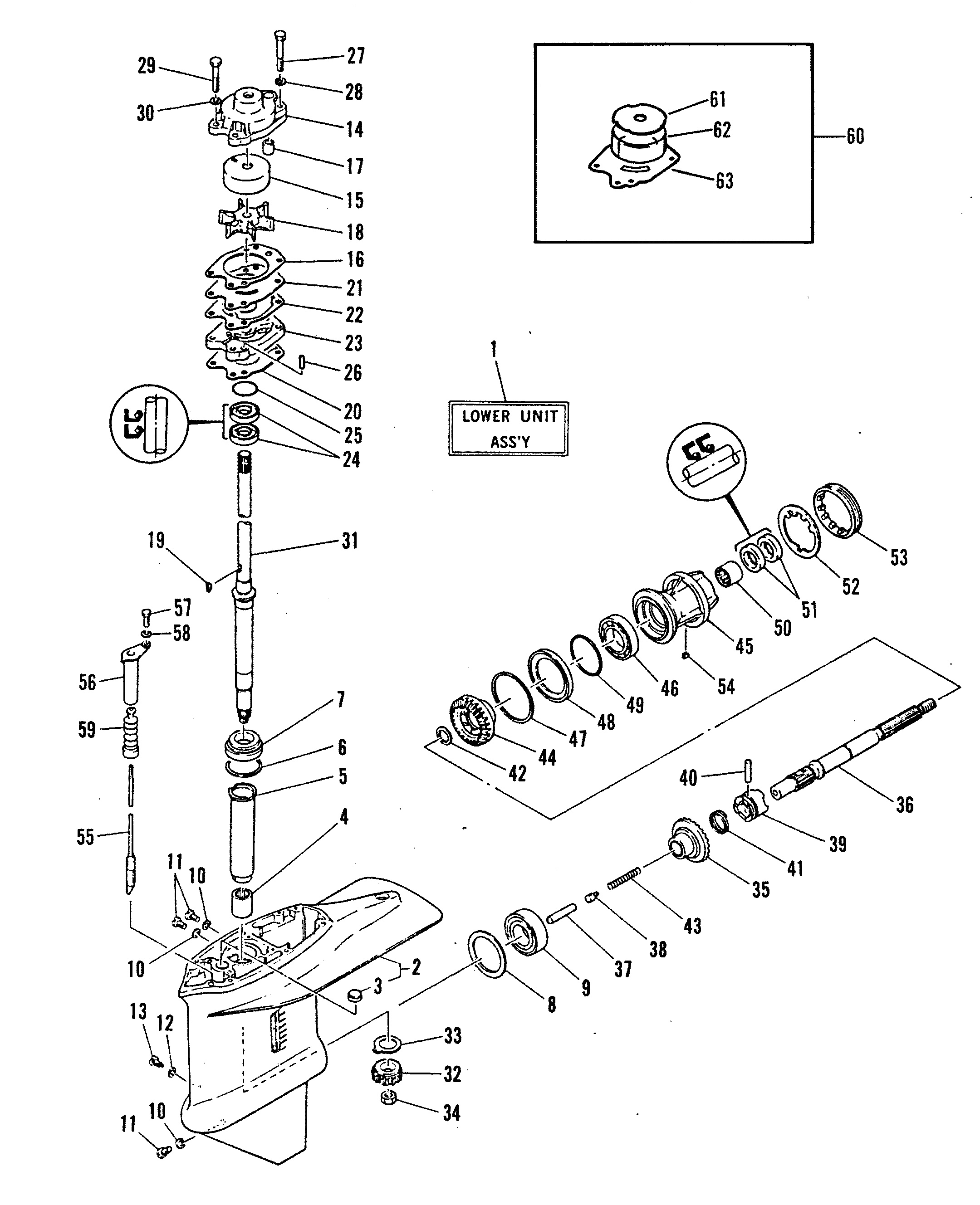 GEAR HOUSING ASSEMBLY
