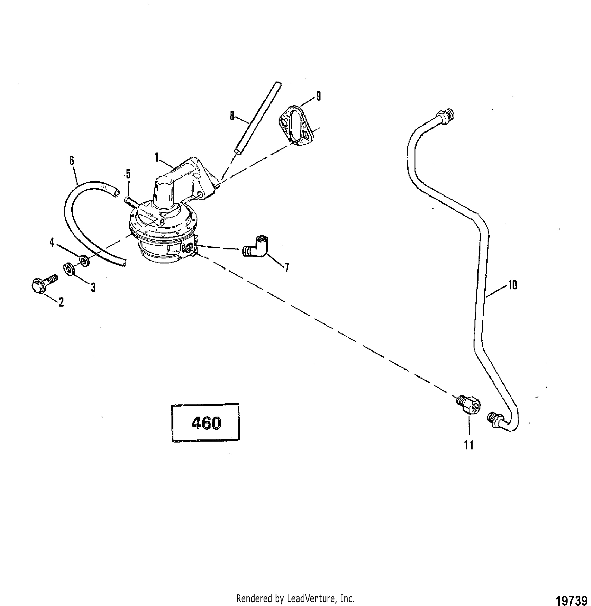Fuel Pump and Fuel Lines(460)