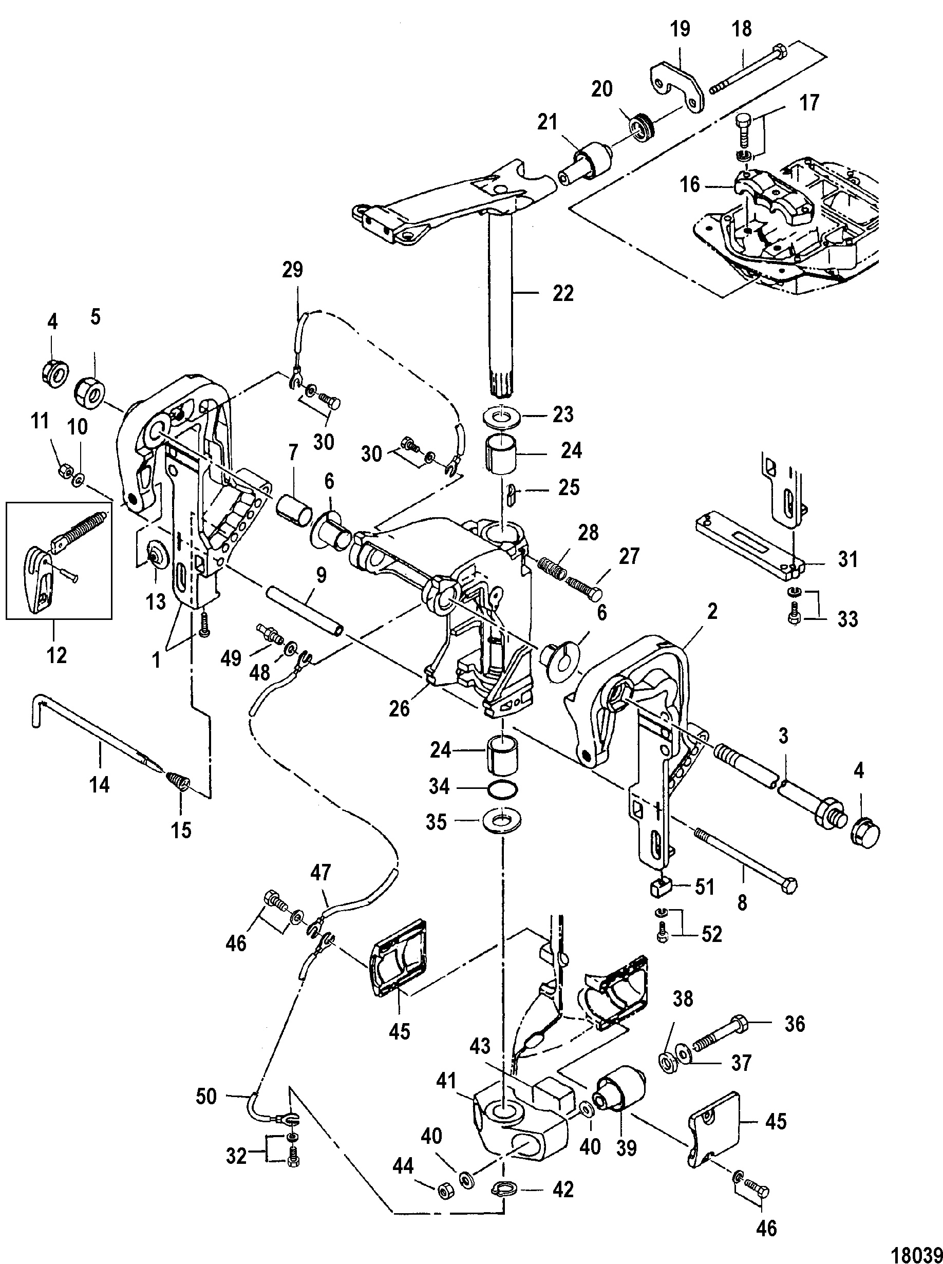 Transom and Swivel Brackets(Manual)