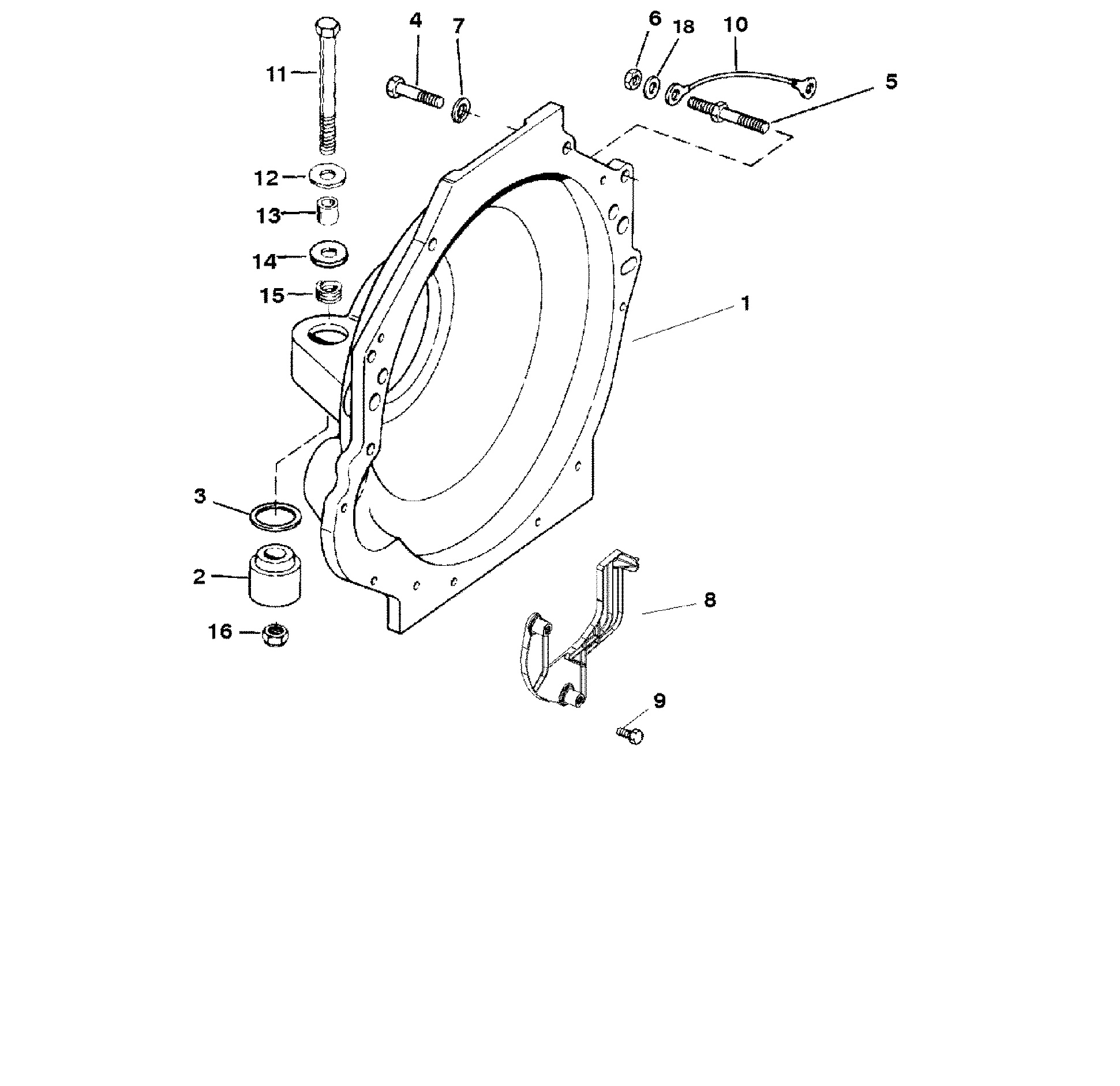 Flywheel Housing