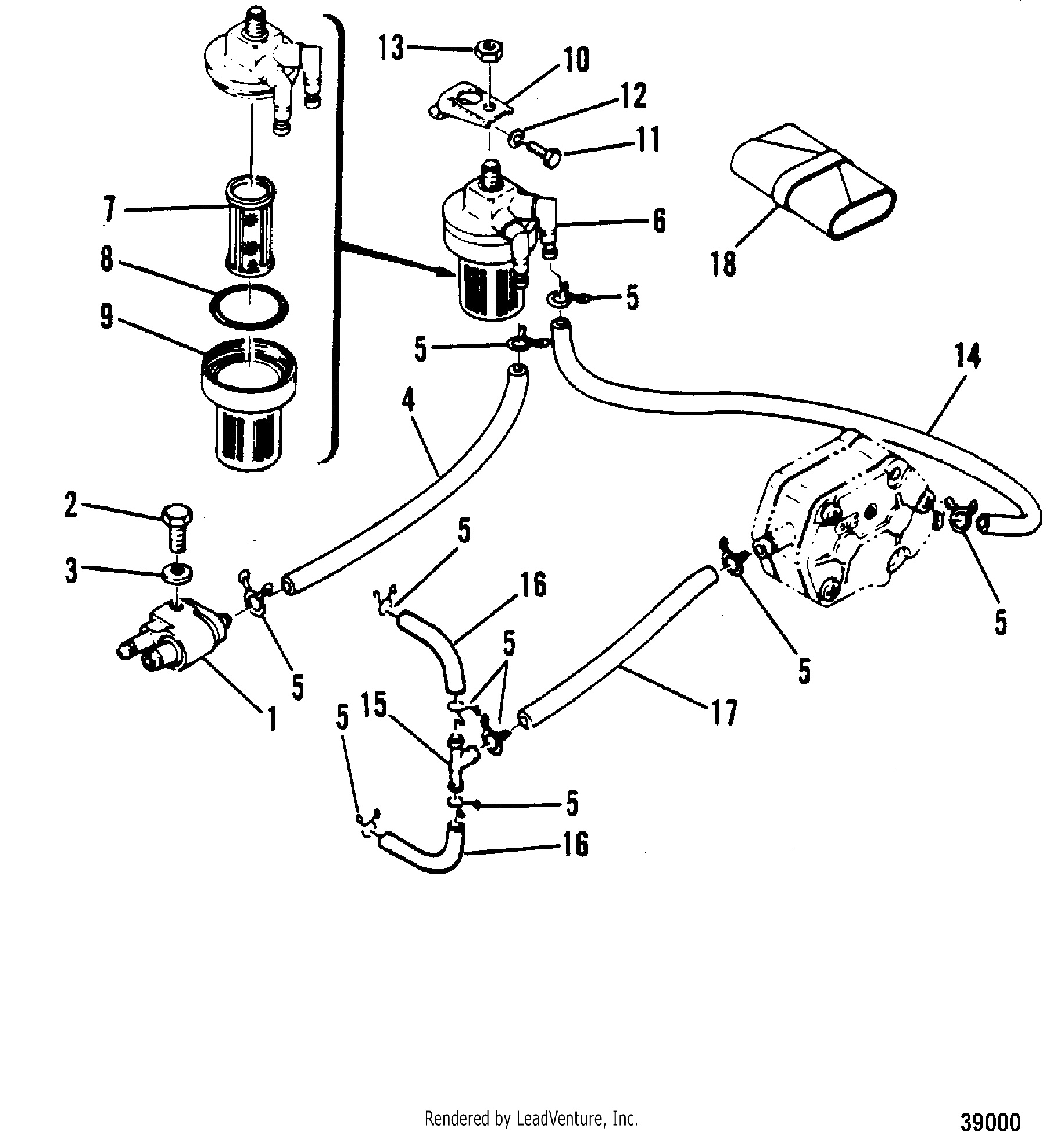 FUEL LINES AND FILTER