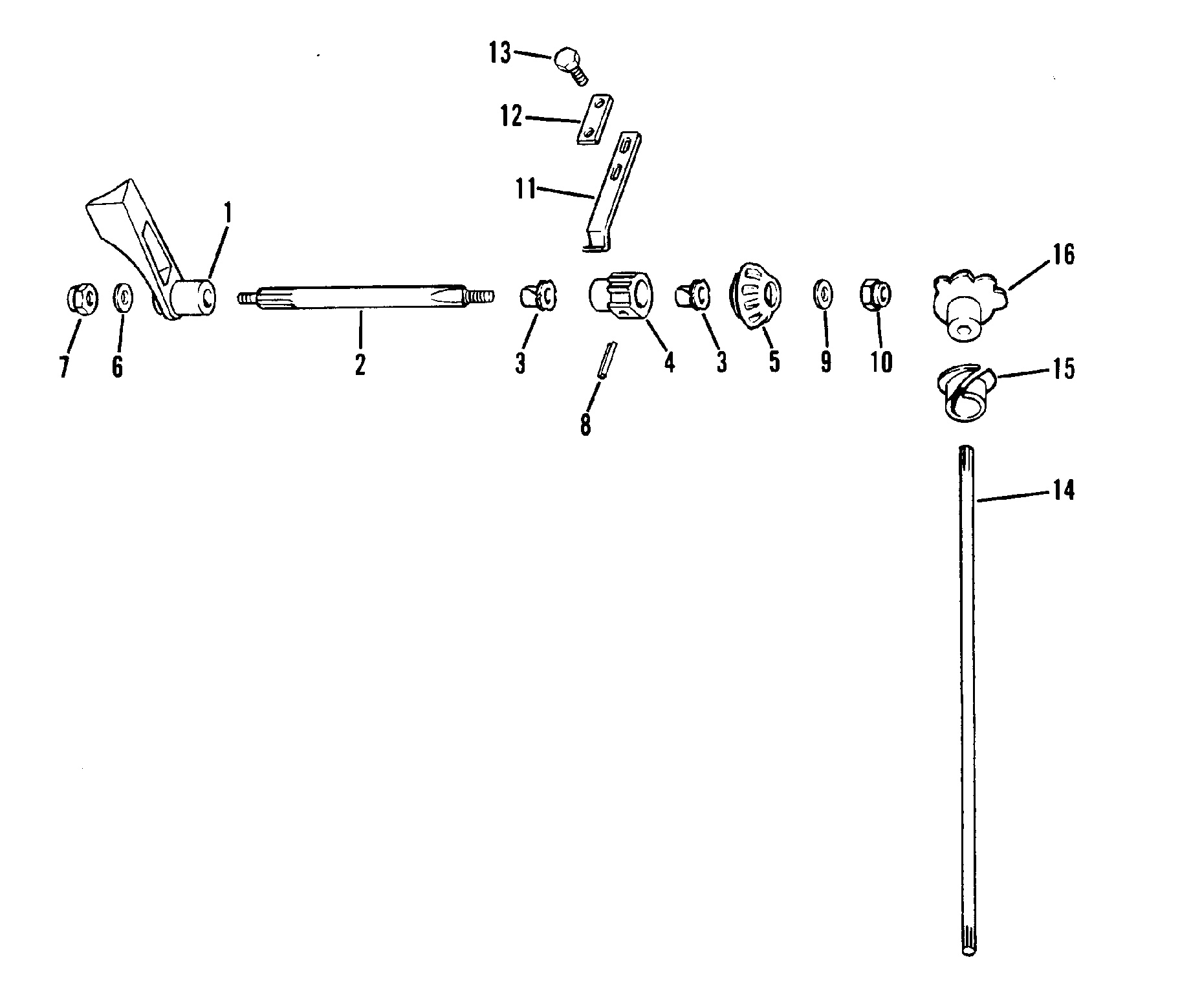 SHIFT CONTROL LINKAGE