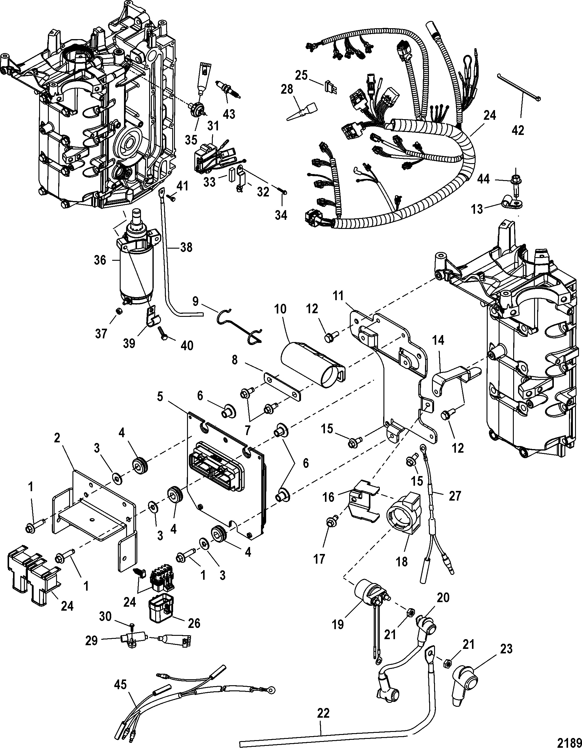 Electrical Components(USA-1B226999 Bel-0P400999 and Below)