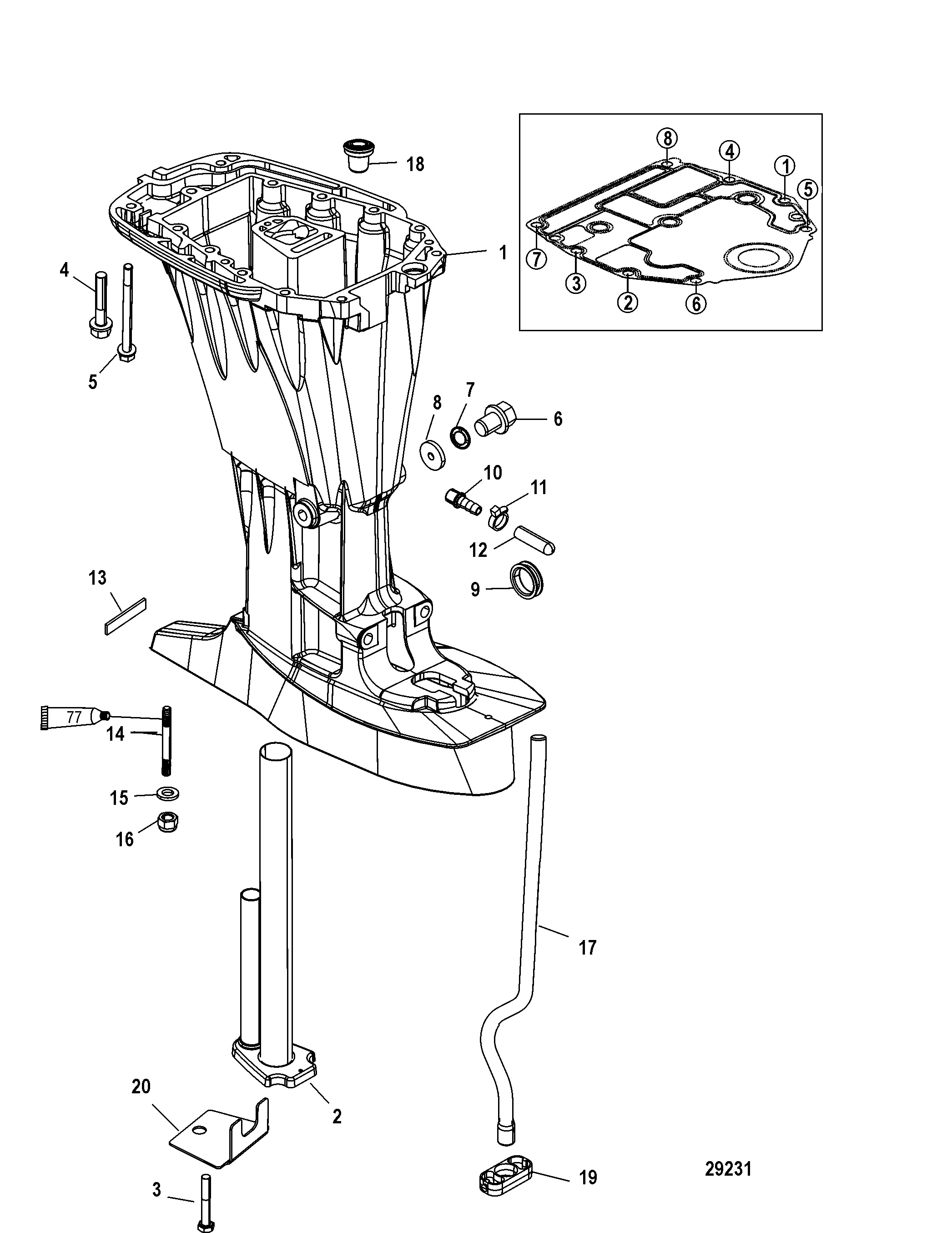 Driveshaft Housing