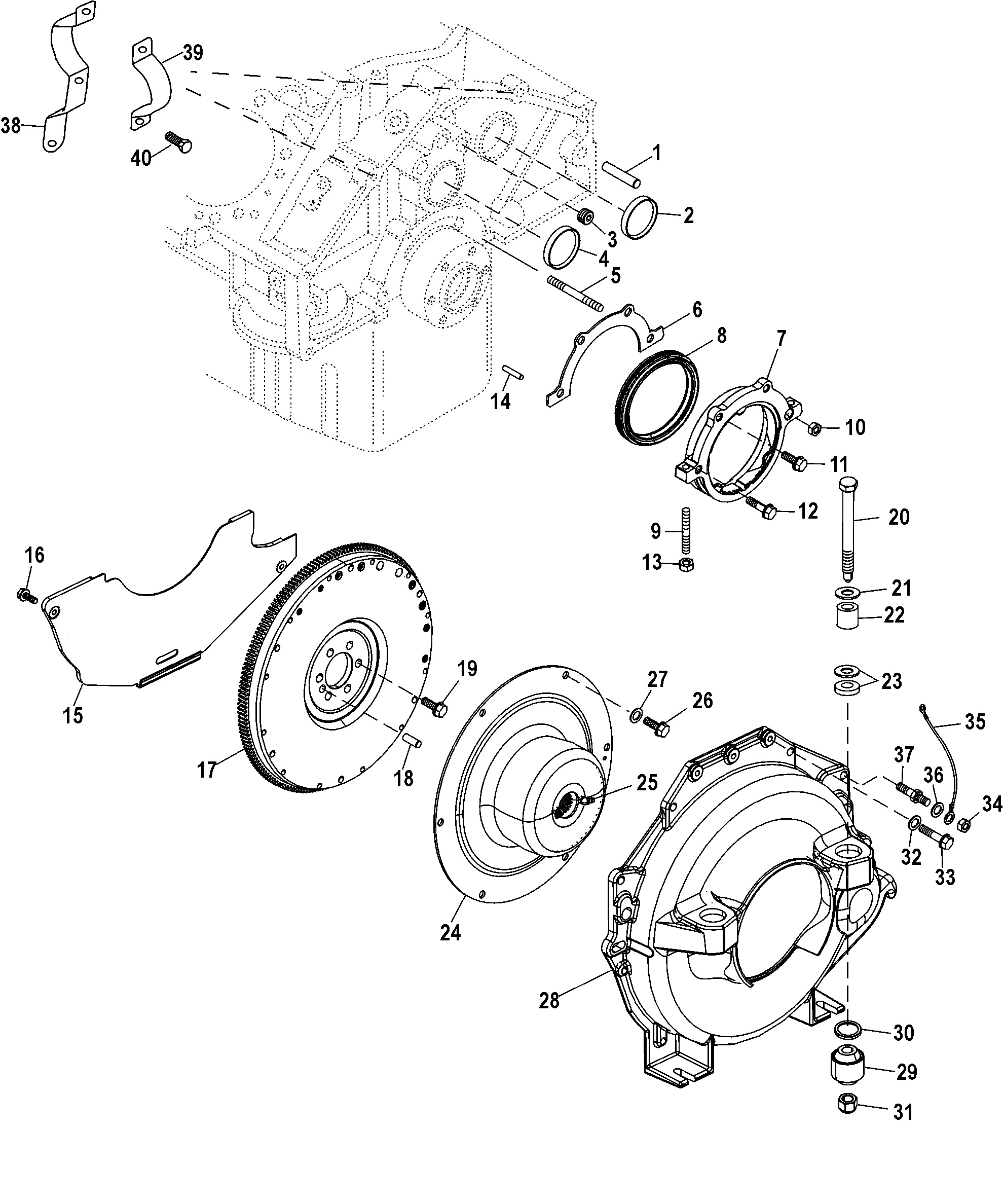 Flywheel Housing