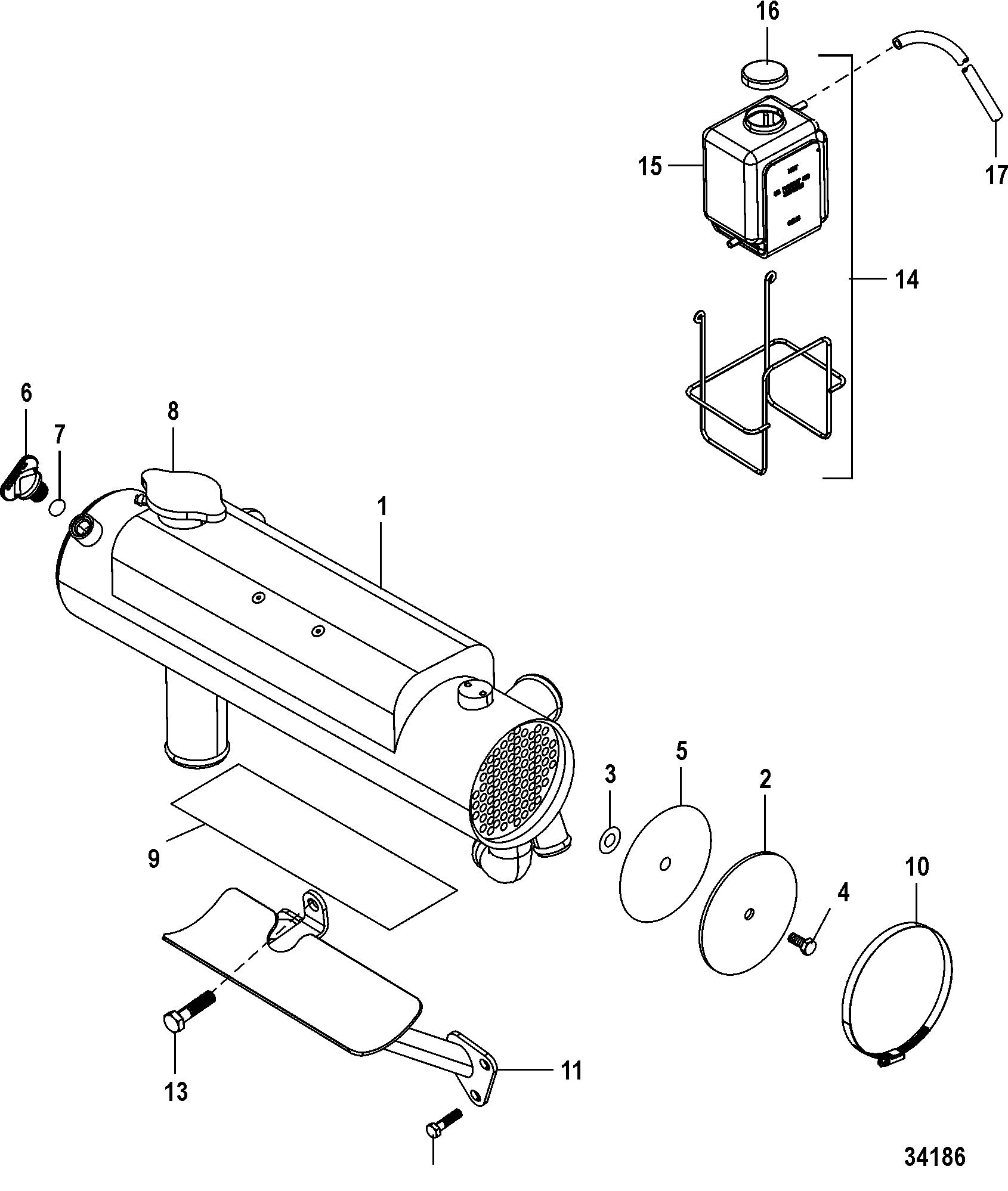 Closed Cooling System, Heat Exchanger
