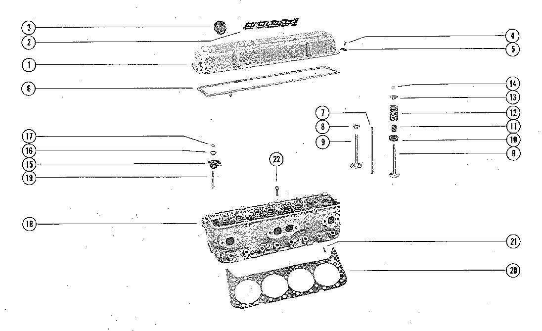CULASSE ET CACHE CULBUTEUR