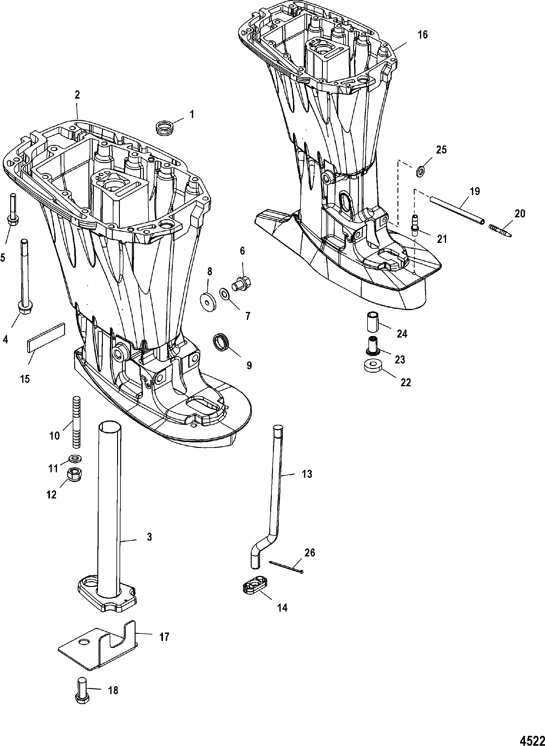 Driveshaft Housing