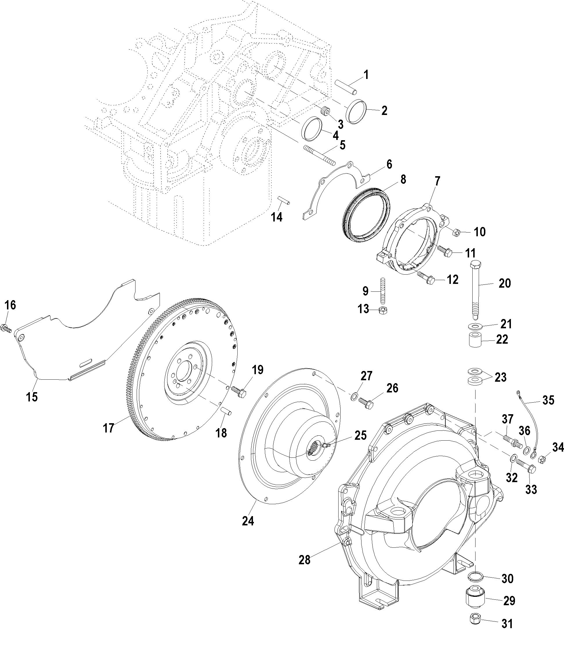 Flywheel Housing