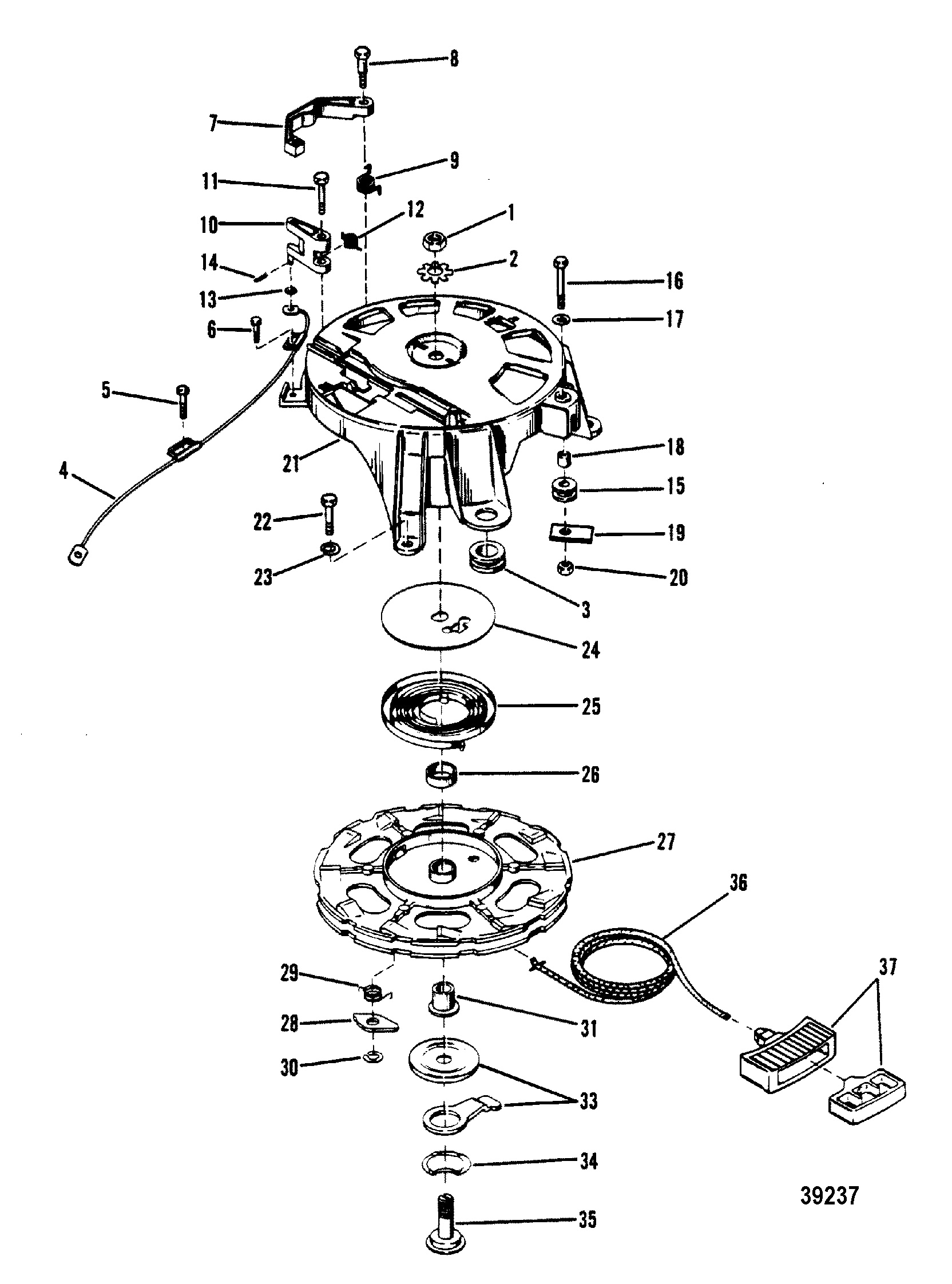 STARTER HOUSING ASSEMBLY