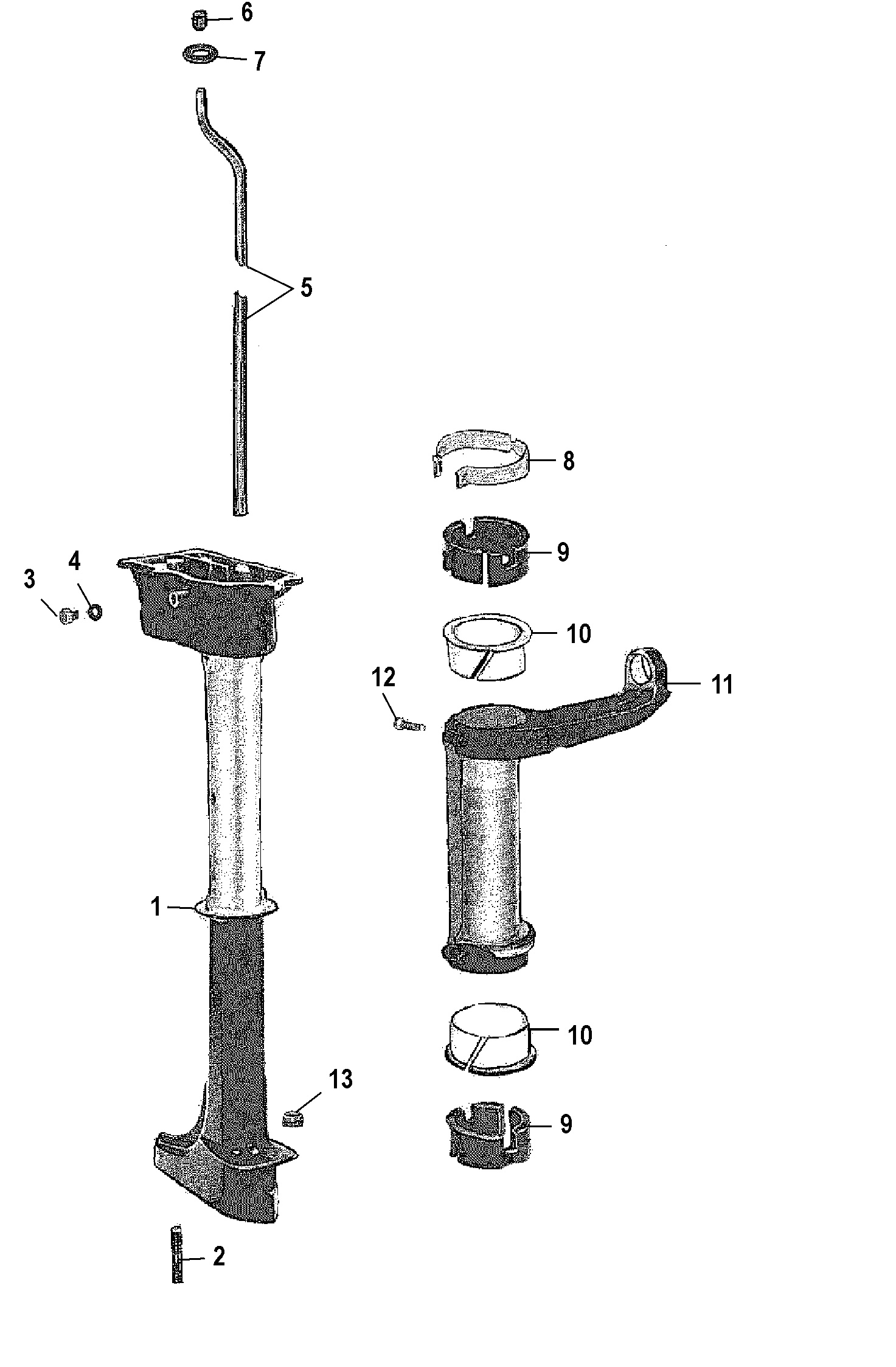 DRIVESHAFT HOUSING ASSEMBLY