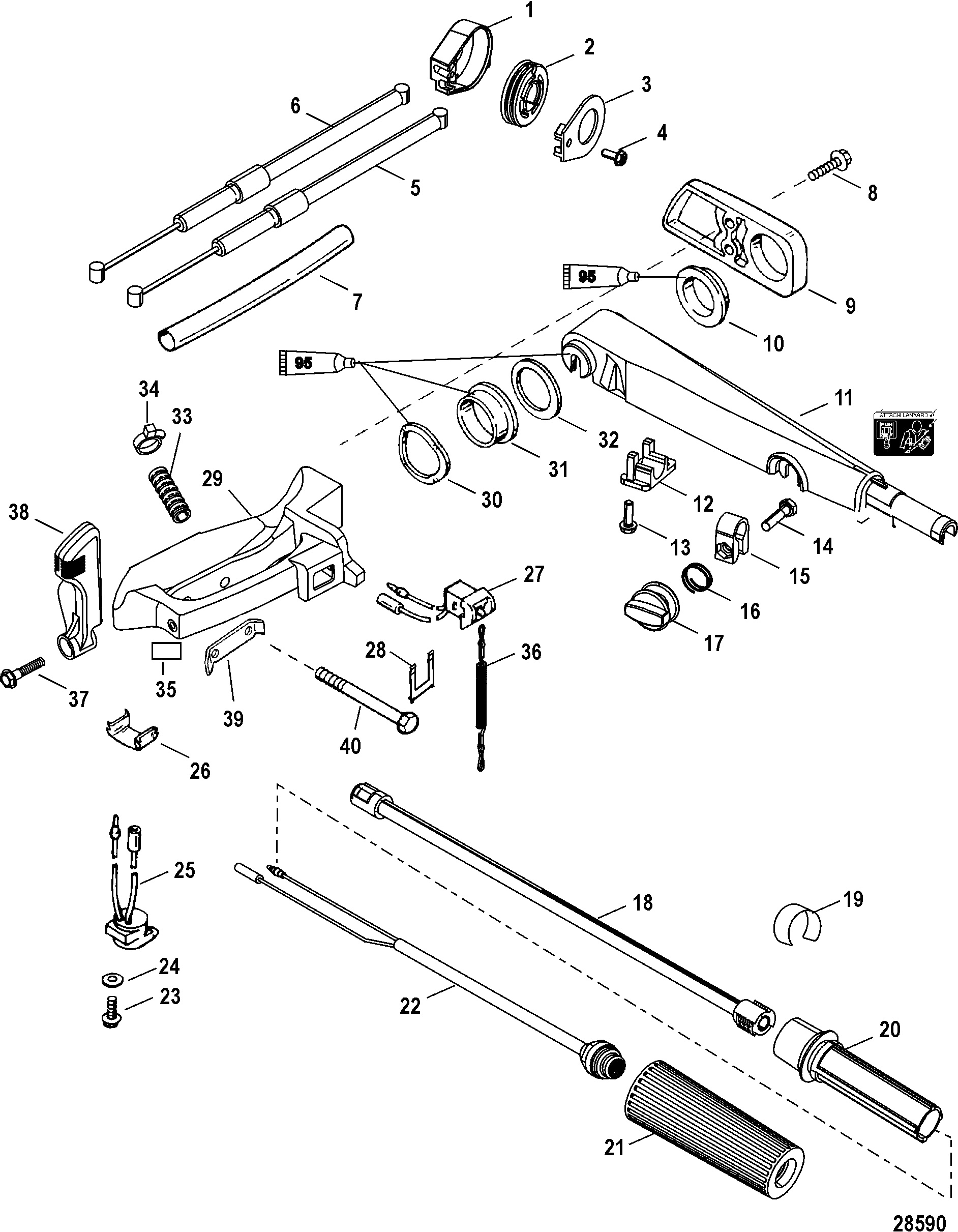 Tiller Handle