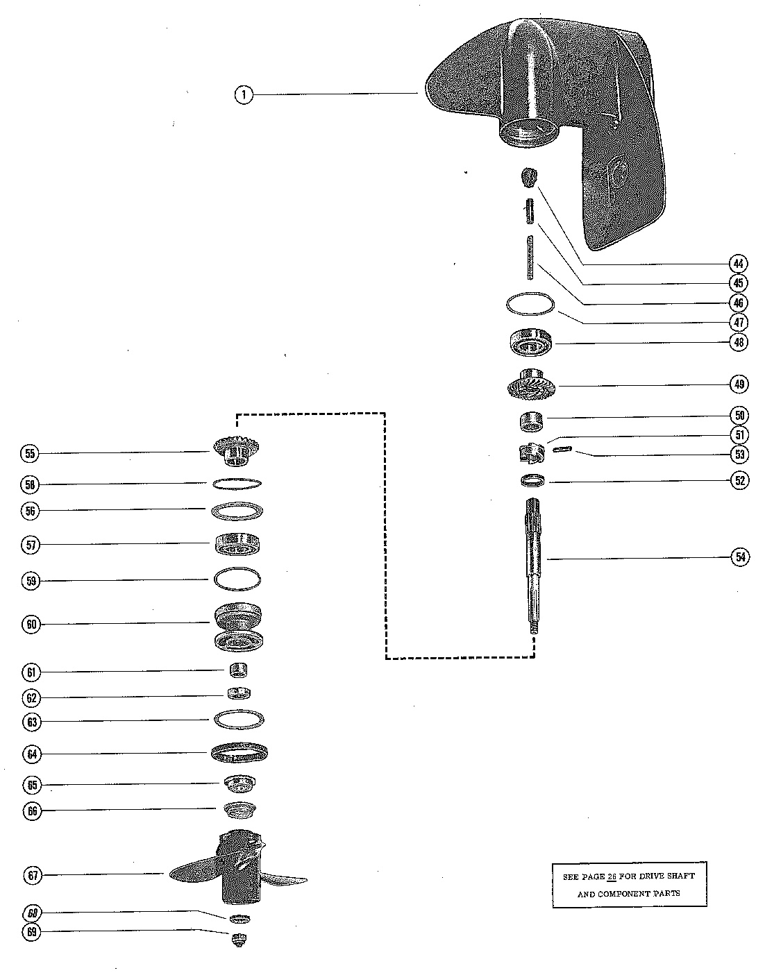 GRUPPO SCATOLA INGRANAGGI, COMPLETO (PAGINA 2)