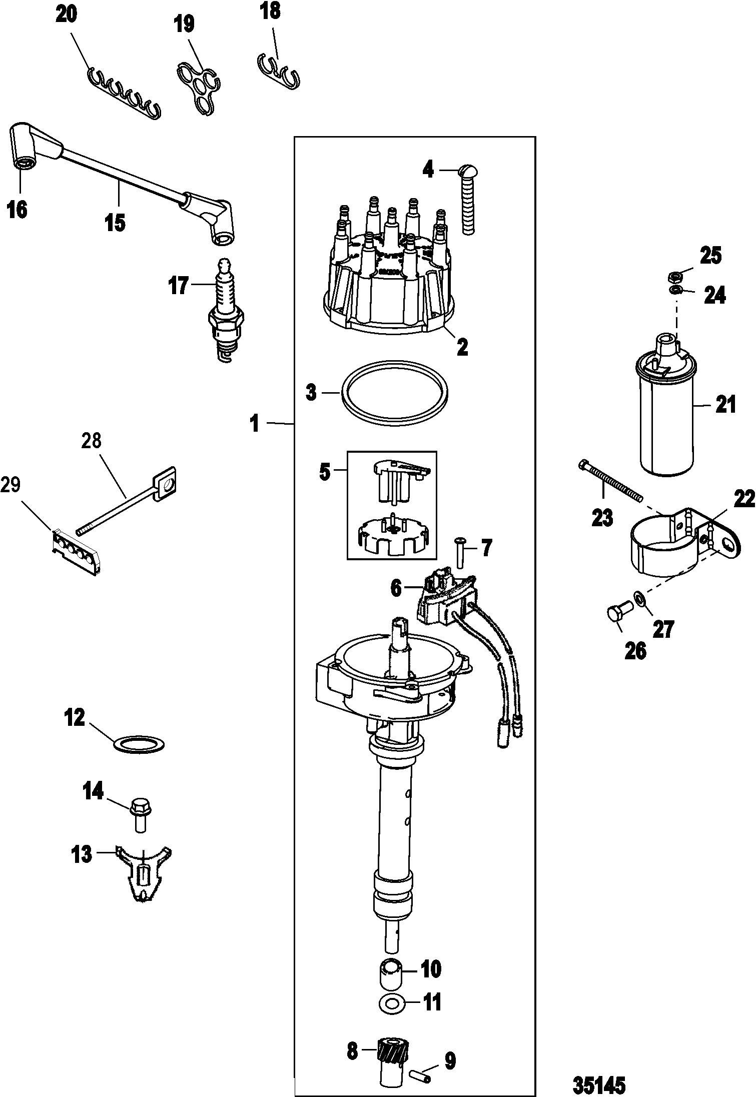 Distributor and Ignition Components