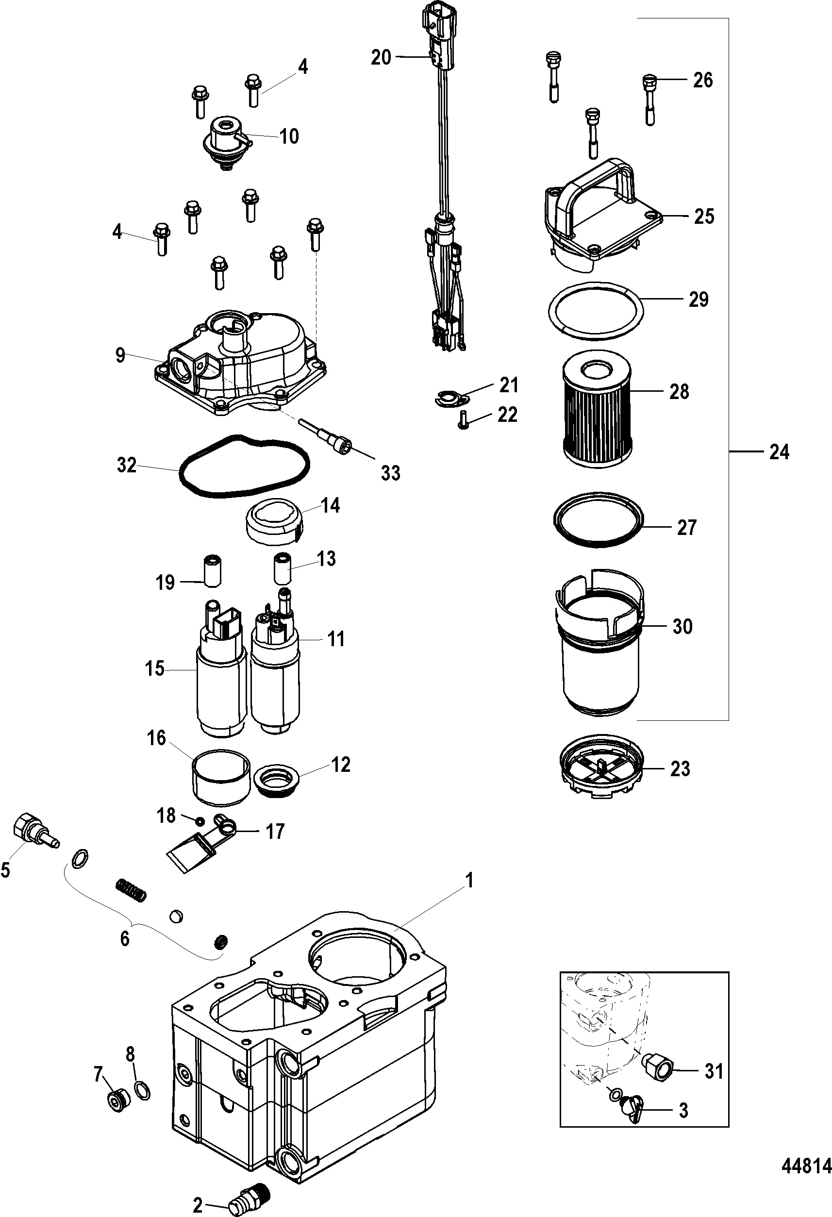 Fuel Module Components -Bravo
