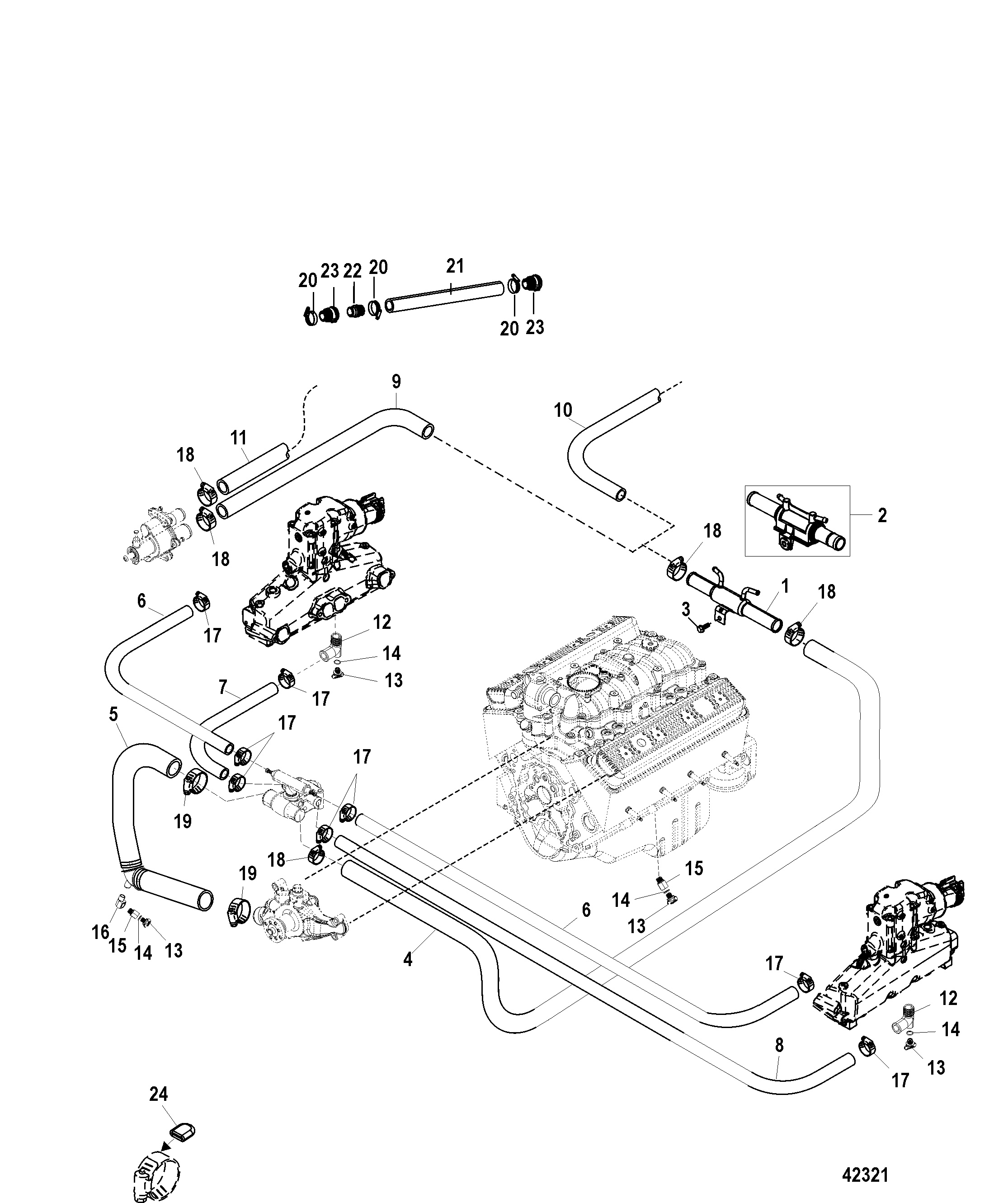 Standard Cooling System, 357 Alpha Bravo